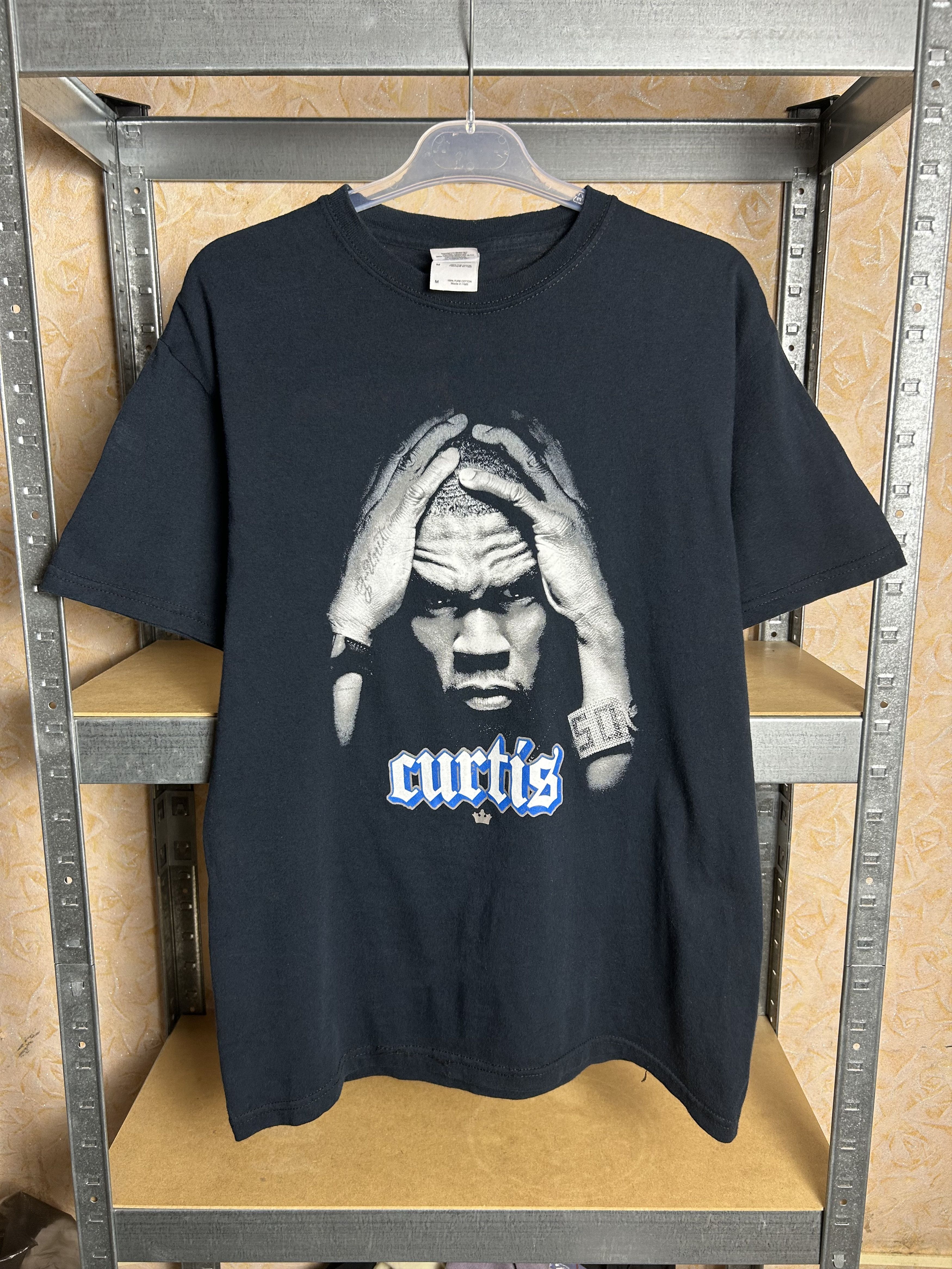 Rap Tees Vintage 2007 50 Cent Cutis Rap Tour T-shirt Size US M / EU 48-50 / 2 - 1 Thumbnail