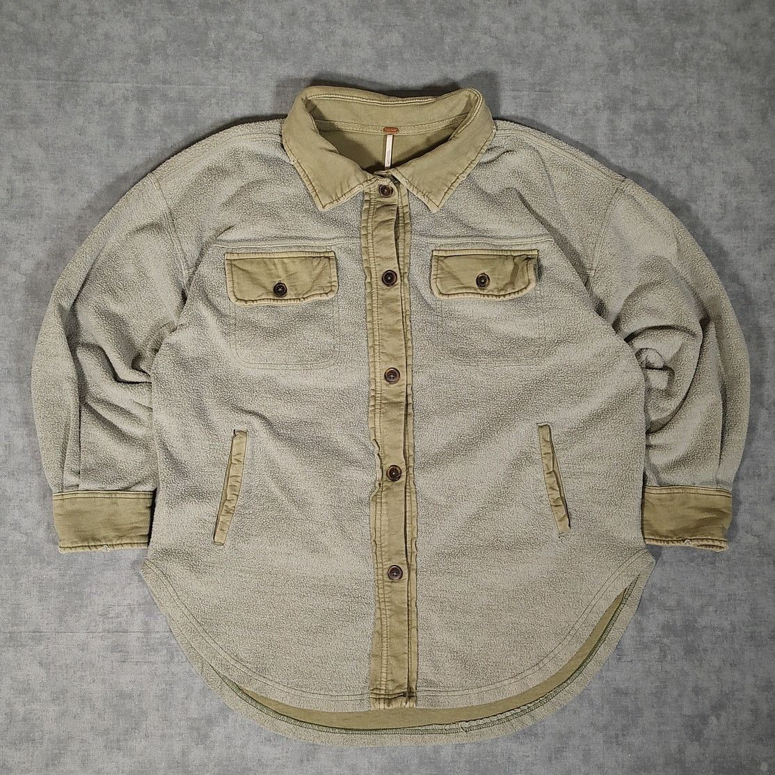 Free People Free People Ruby oversized distressed boho shacket womens M Size M / US 6-8 / IT 42-44 - 1 Thumbnail