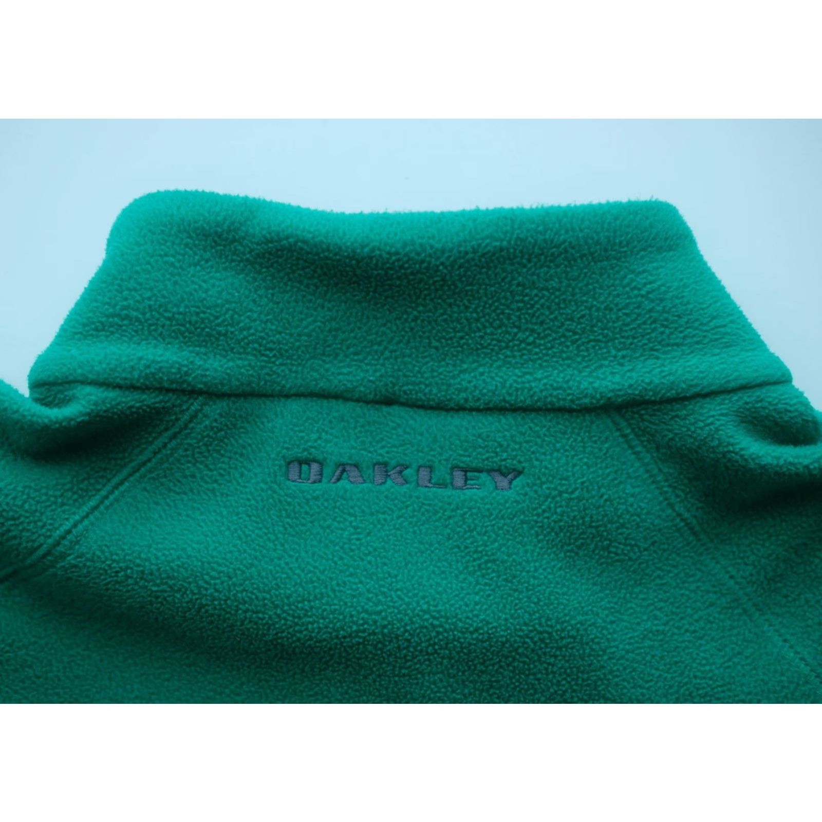 Oakley VINTAGE Oakley Sweatshirt 1/4 Zip Fleece Outdoor Green XL Mens SZ Size US XL / EU 56 / 4 - 6 Thumbnail
