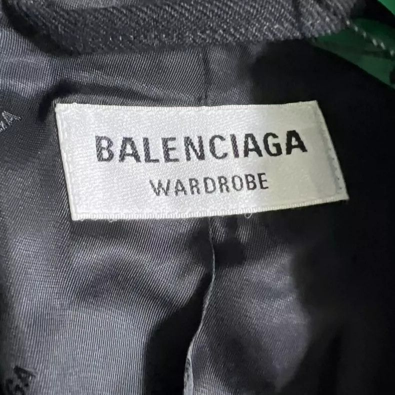 Balenciaga Balenciaga size 34 Wool twill blazer Size S / US 4 / IT 40 - 3 Thumbnail