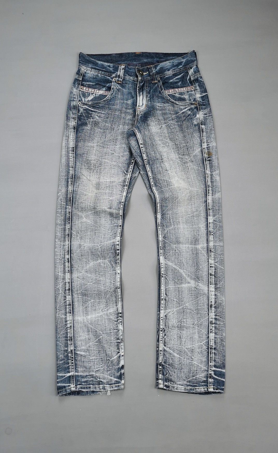 Japanese Brand Slimfit Jeans Size US 30 / EU 46 - 1 Thumbnail