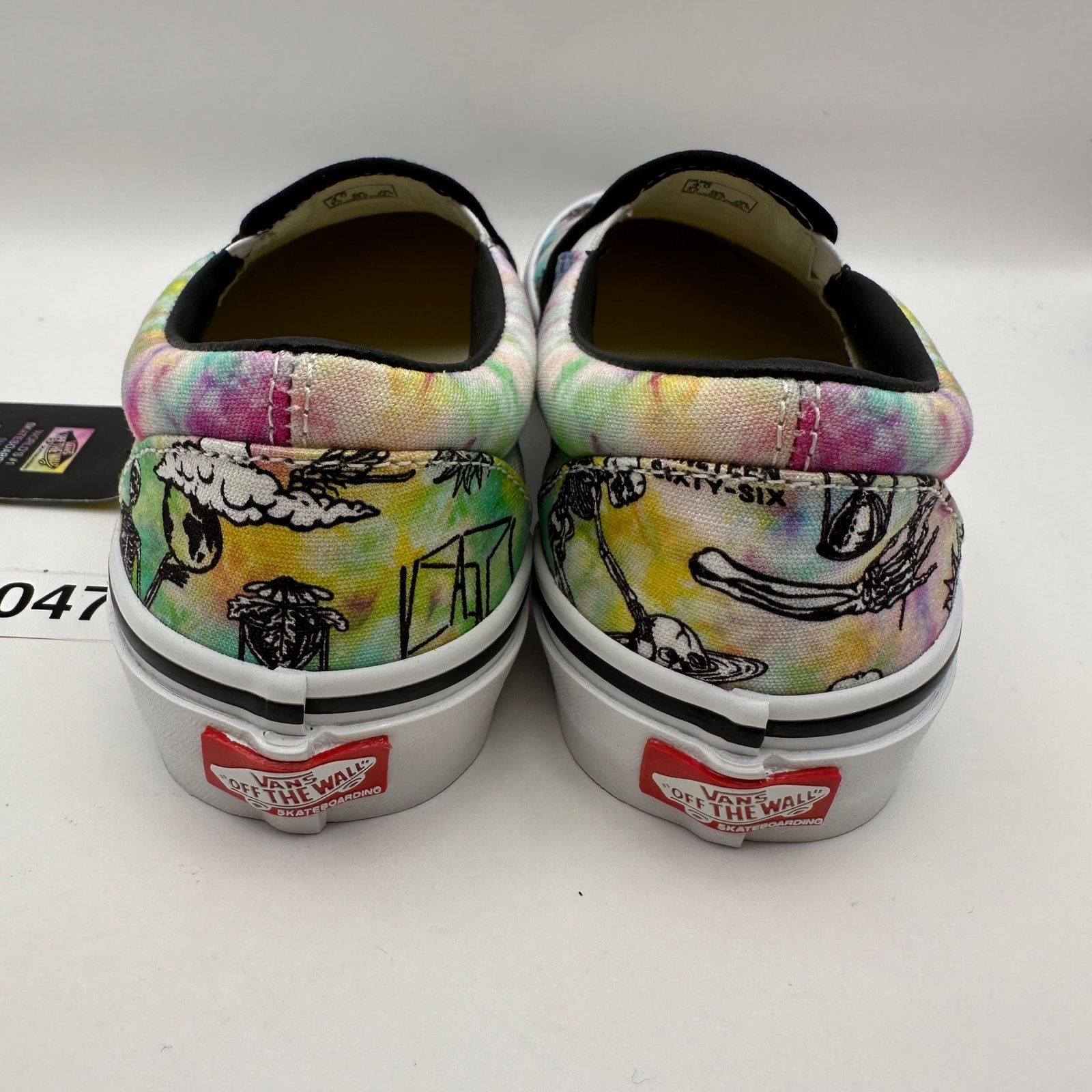 Vans VANS Men's 4 Shroom Doom Skate Slip-on Shoes Moon Sun Trippy Size US 7 / EU 40 - 4 Thumbnail