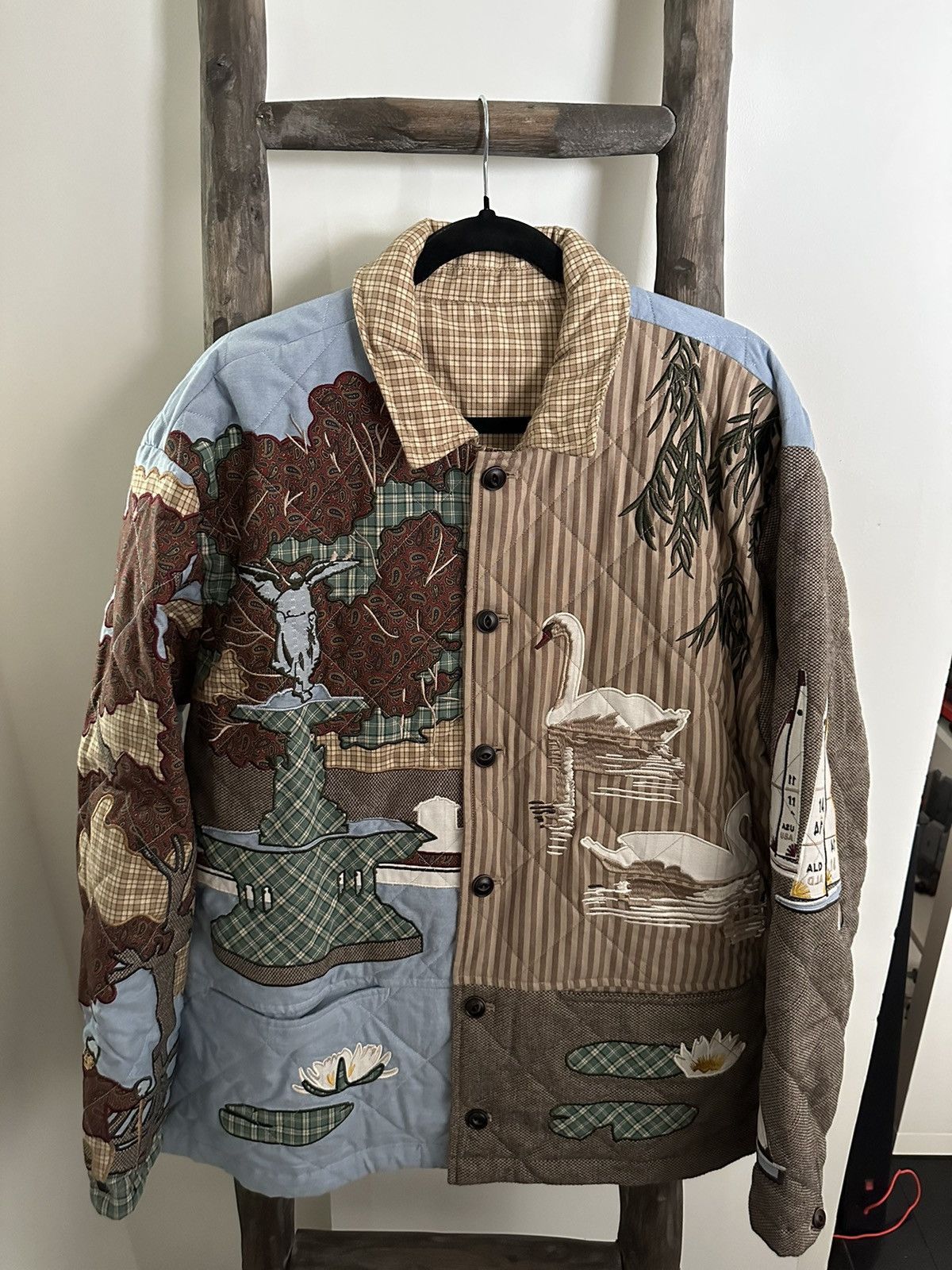 Aime Leon Dore Aime Leon Dore Reversible Uptown Patchwork Jacket