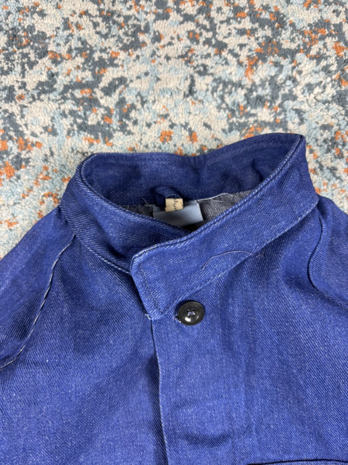 Japanese Brand × Vintage Vintage 60s workwear denim chore jacket Johji Yamamoto style Size US M / EU 48-50 / 2 - 10 Thumbnail