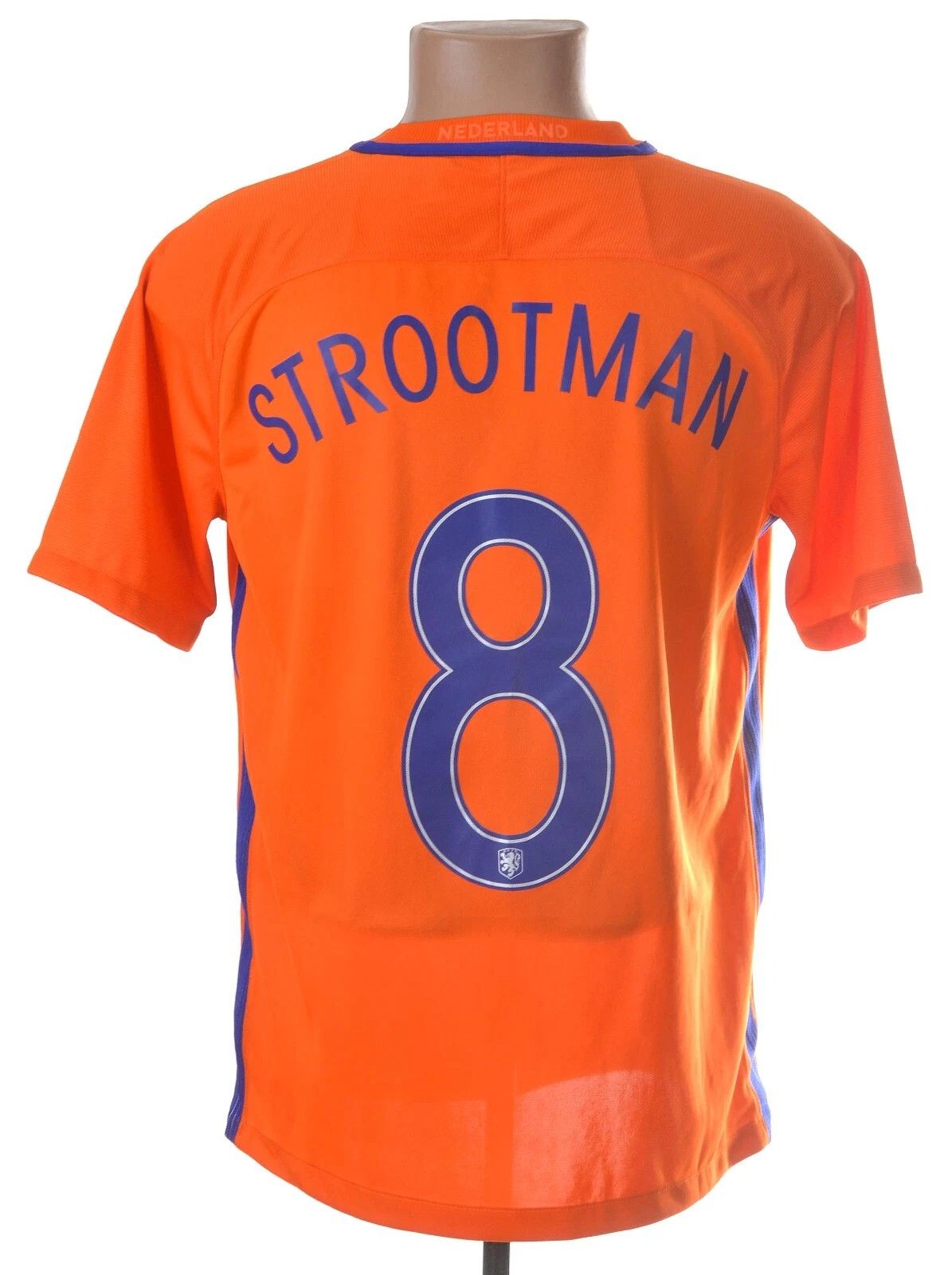 Nike HOLLAND VS ENGLAND 2017 2018 M SIGNED STROOTMAN Size US M / EU 48-50 / 2 - 2 Thumbnail