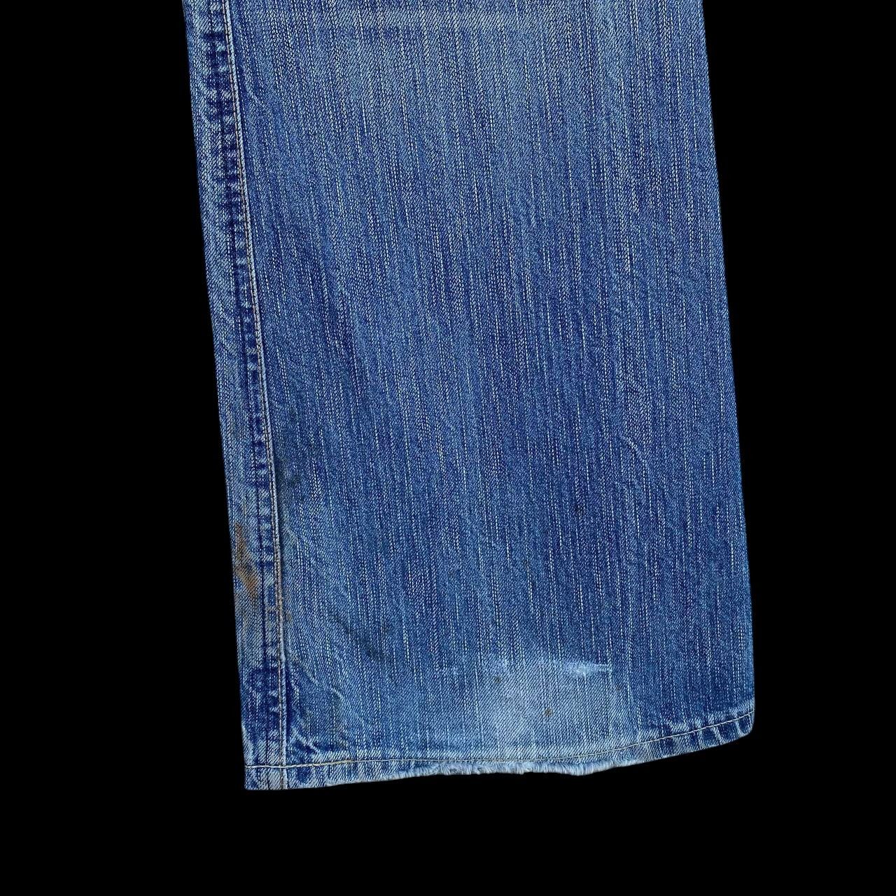 Edwin 🔥FLARED VINTAGE EDWIN STONEWASH CLAWMARK REDBUTTON BJ07-14 Size US 30 / EU 46 - 10 Thumbnail