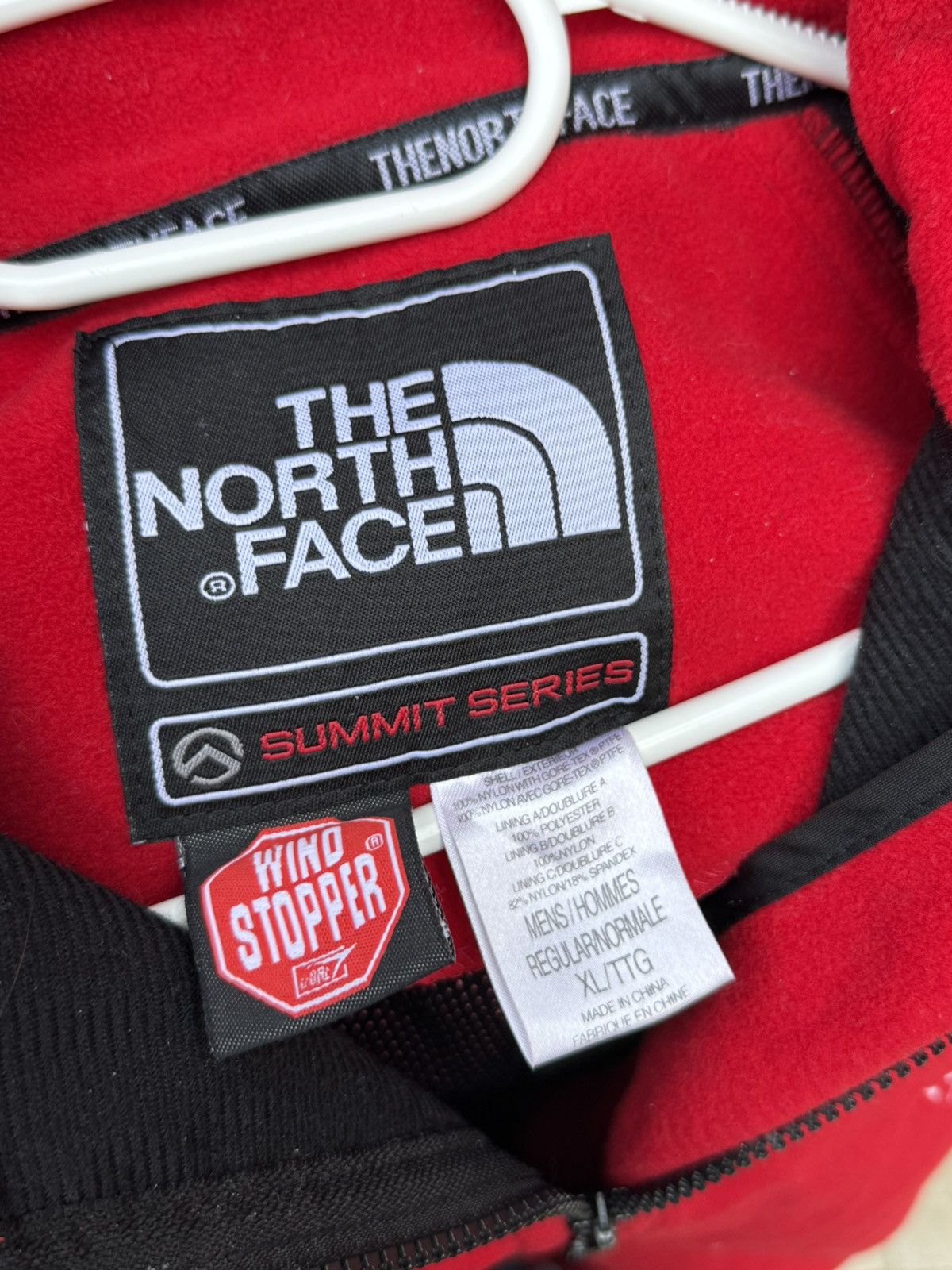 The North Face Vintage The North Face Jacket WindStopper Tech SummitSeries Size US XL / EU 56 / 4 - 16 Thumbnail