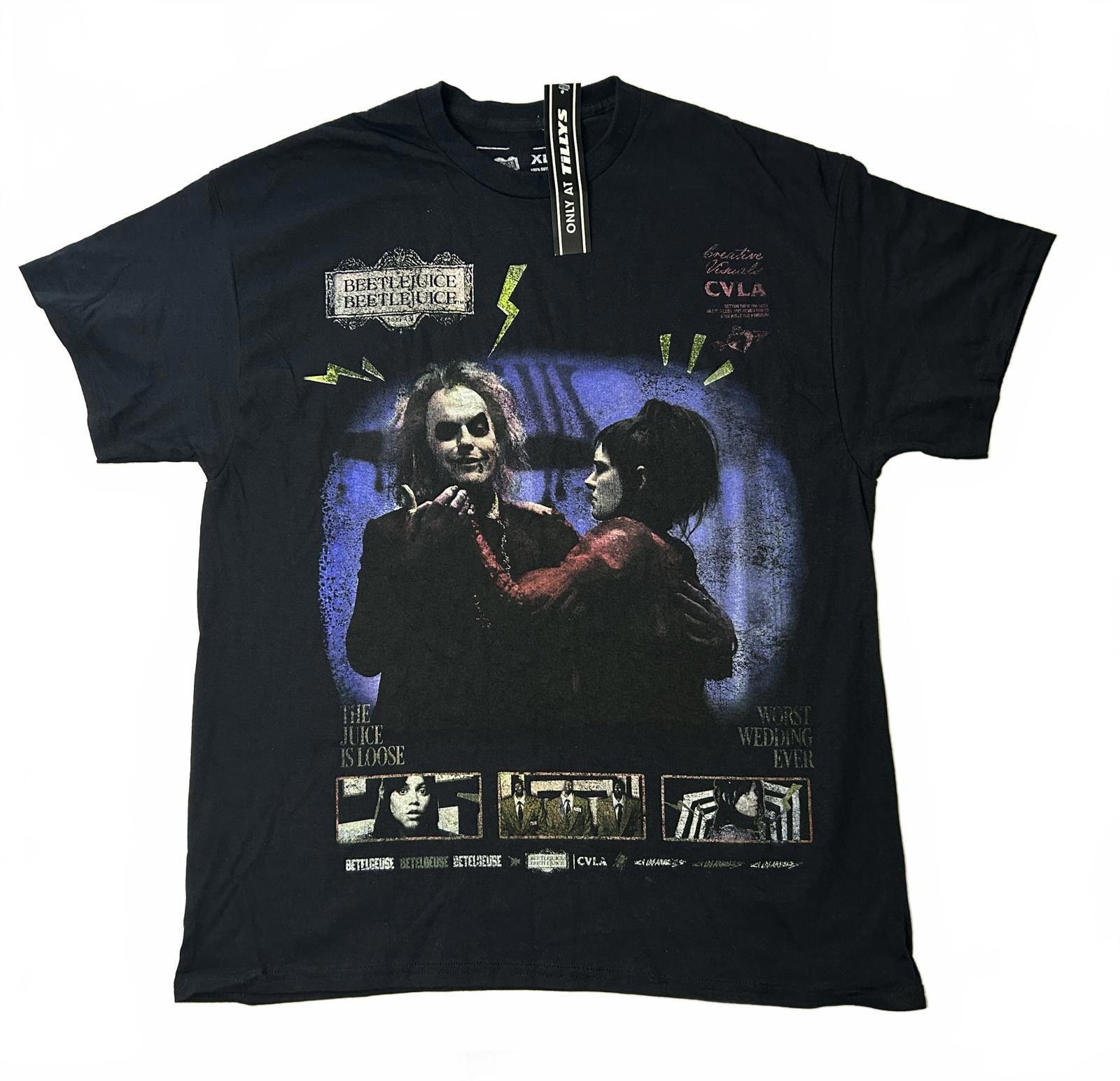 Coca Cola CVLA X Beetlejuice Movie Graphic T-Shirt Mens XL NWT Size ONE SIZE - 1 Thumbnail