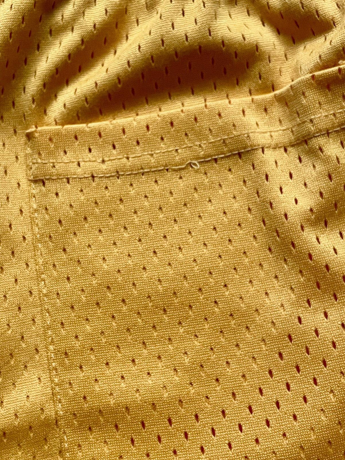 Fear of God FOG Essentials FW18 Mesh Shorts - Taxi Yellow Size US 34 / EU 50 - 9 Thumbnail
