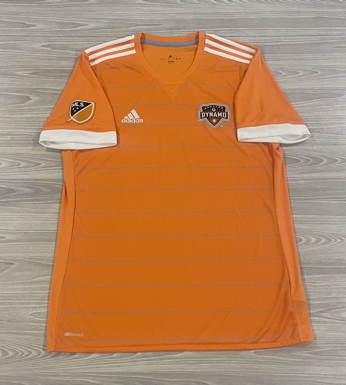 Adidas Adidas 2018/19 Houston Dynamo MLS Soccer Jersey Men’s Large Size US L / EU 52-54 / 3 - 1 Thumbnail