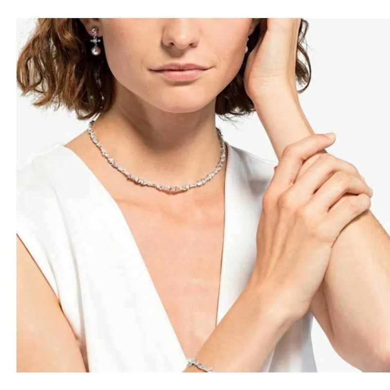 Swarovski Swarovski Perfection Set, Necklace/Earrings/Bracelet Pink Size ONE SIZE - 5 Thumbnail