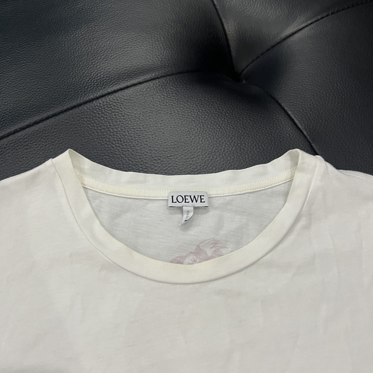 Loewe Loewe Frog & Bird Embroidered Back Logo T-Shirt Size US XL / EU 56 / 4 - 4 Thumbnail