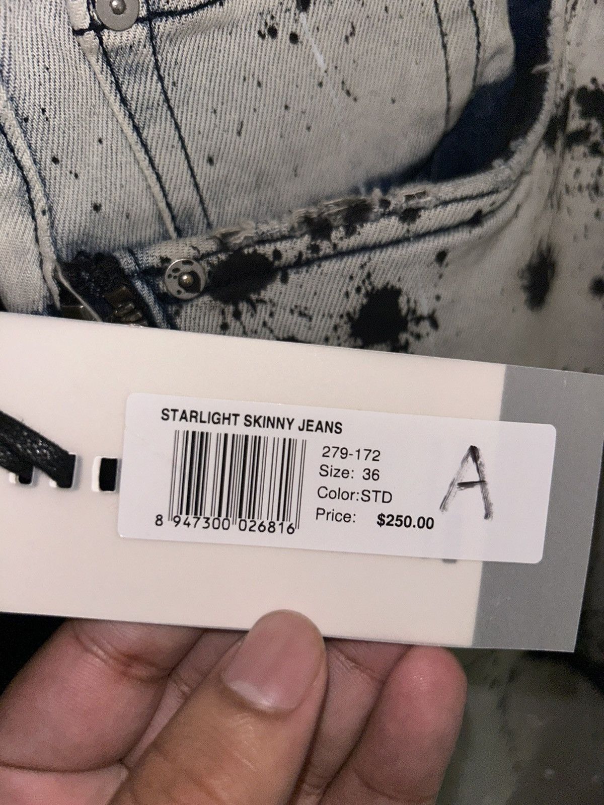 Other VIDL Starlight Skinny Jeans Size US 36 / EU 52 - 2 Thumbnail