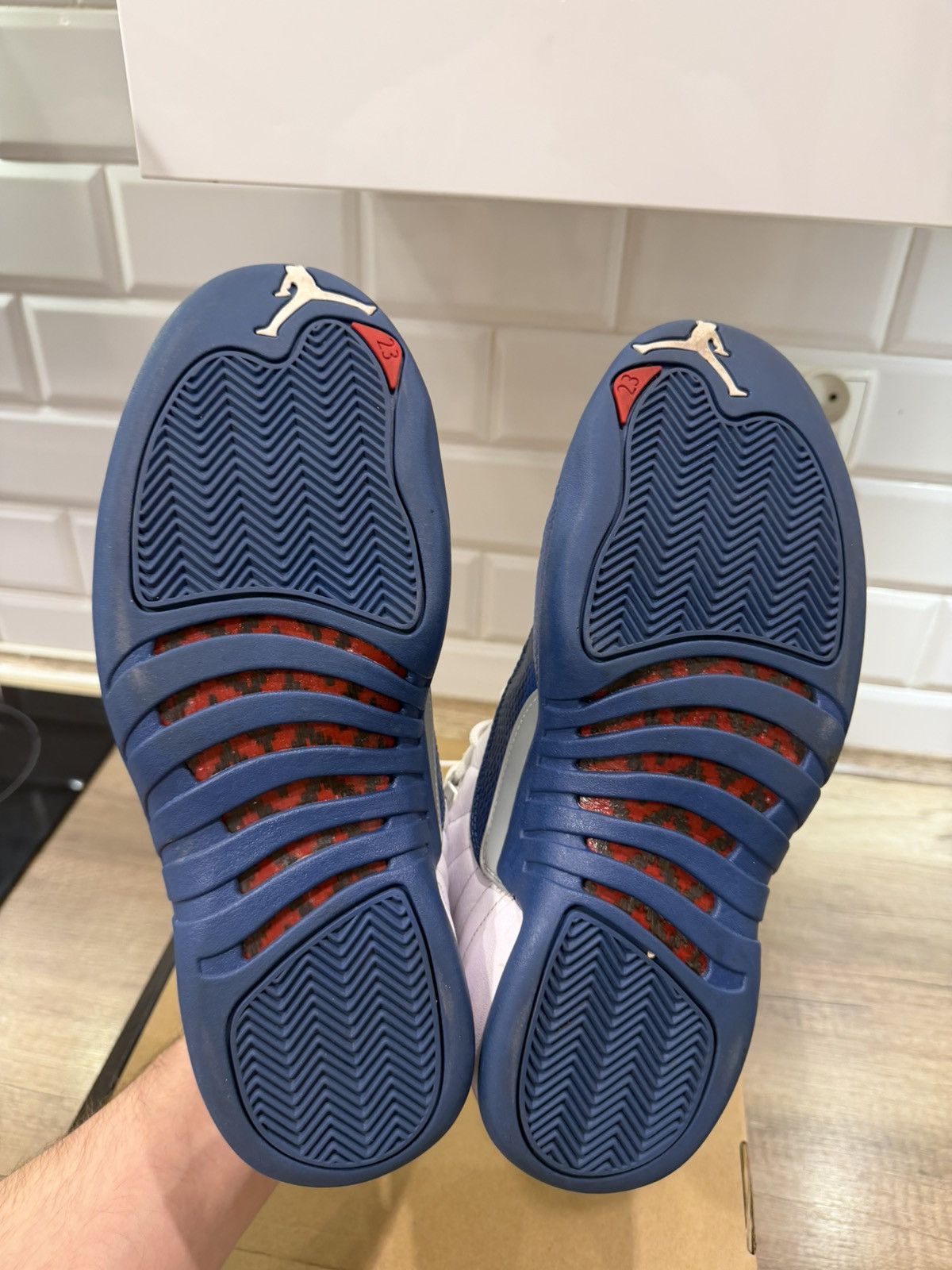 Jordan Brand Jordan 12 French Blue Size US 10 / EU 43 - 5 Thumbnail