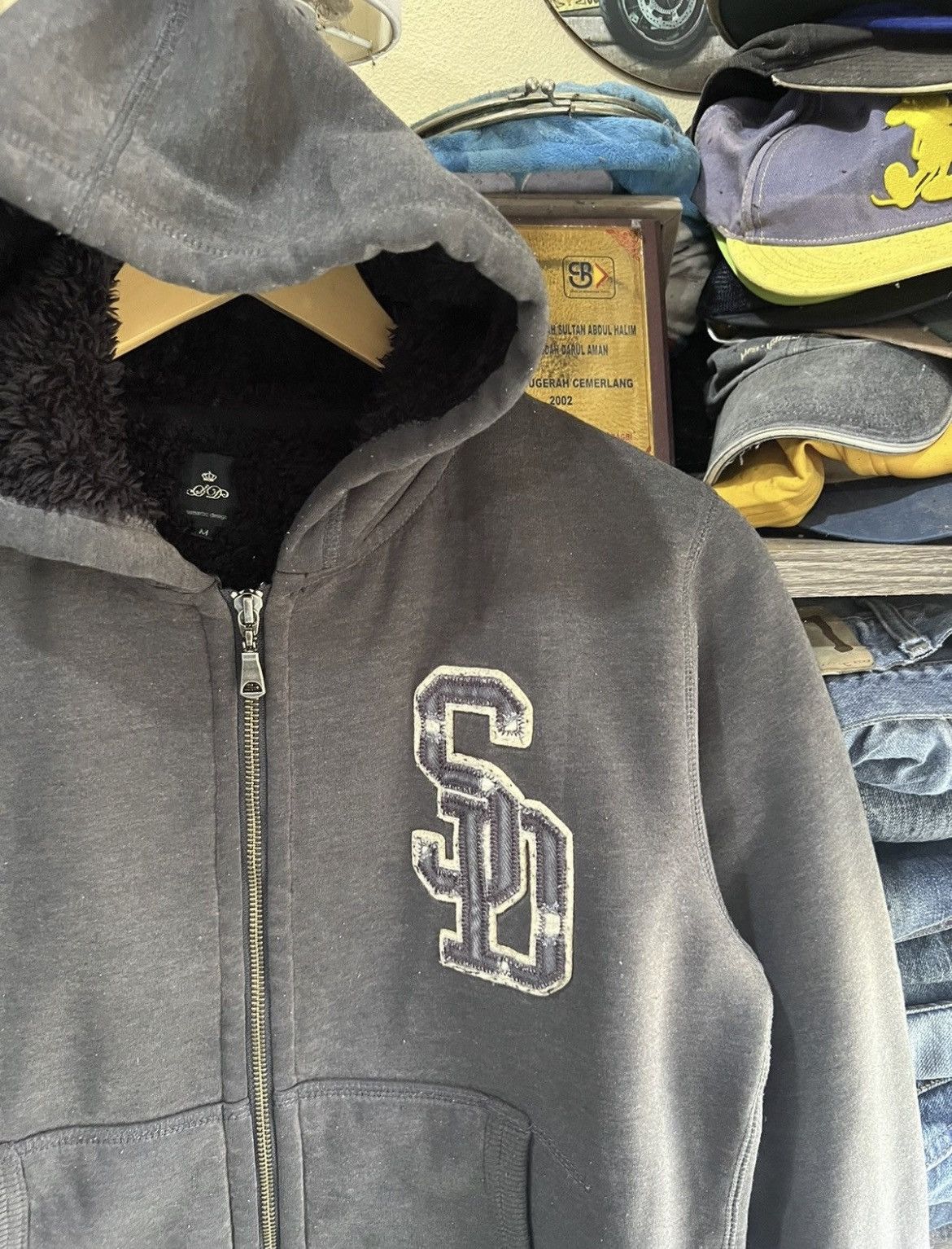 semanticdesign 🔥Rare Semantic Design Faux Fur Zipper Hoodies Size US S / EU 44-46 / 1 - 5 Thumbnail