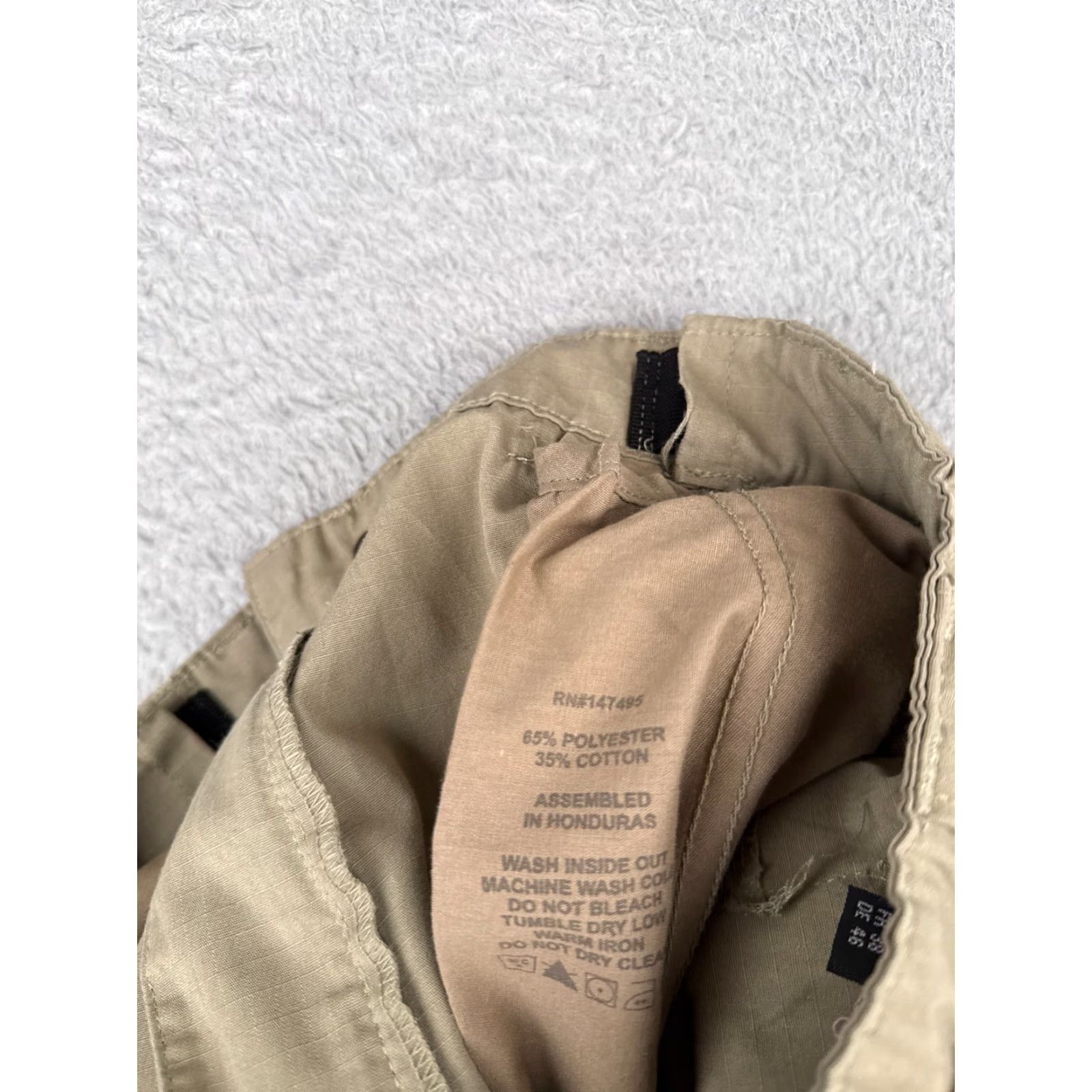 Doublet Tru-Spec Men Cargo Pants 30 Beige 30x27 Regular Straight Pocket 5-Pocket Canvas Polyester-Blend Military Outdoor Army Vintage: No Size US 30 / EU 46 - 7 Thumbnail
