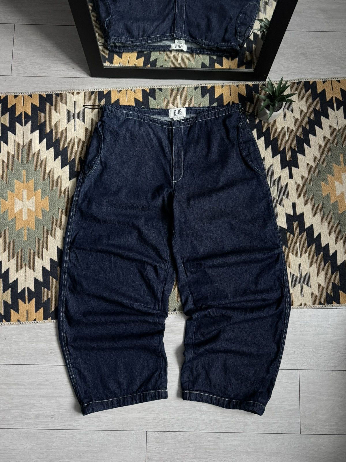 Bdg BDG Urban Outfitters Baggy Denim Pants Size US 32 / EU 48 - 2 Thumbnail