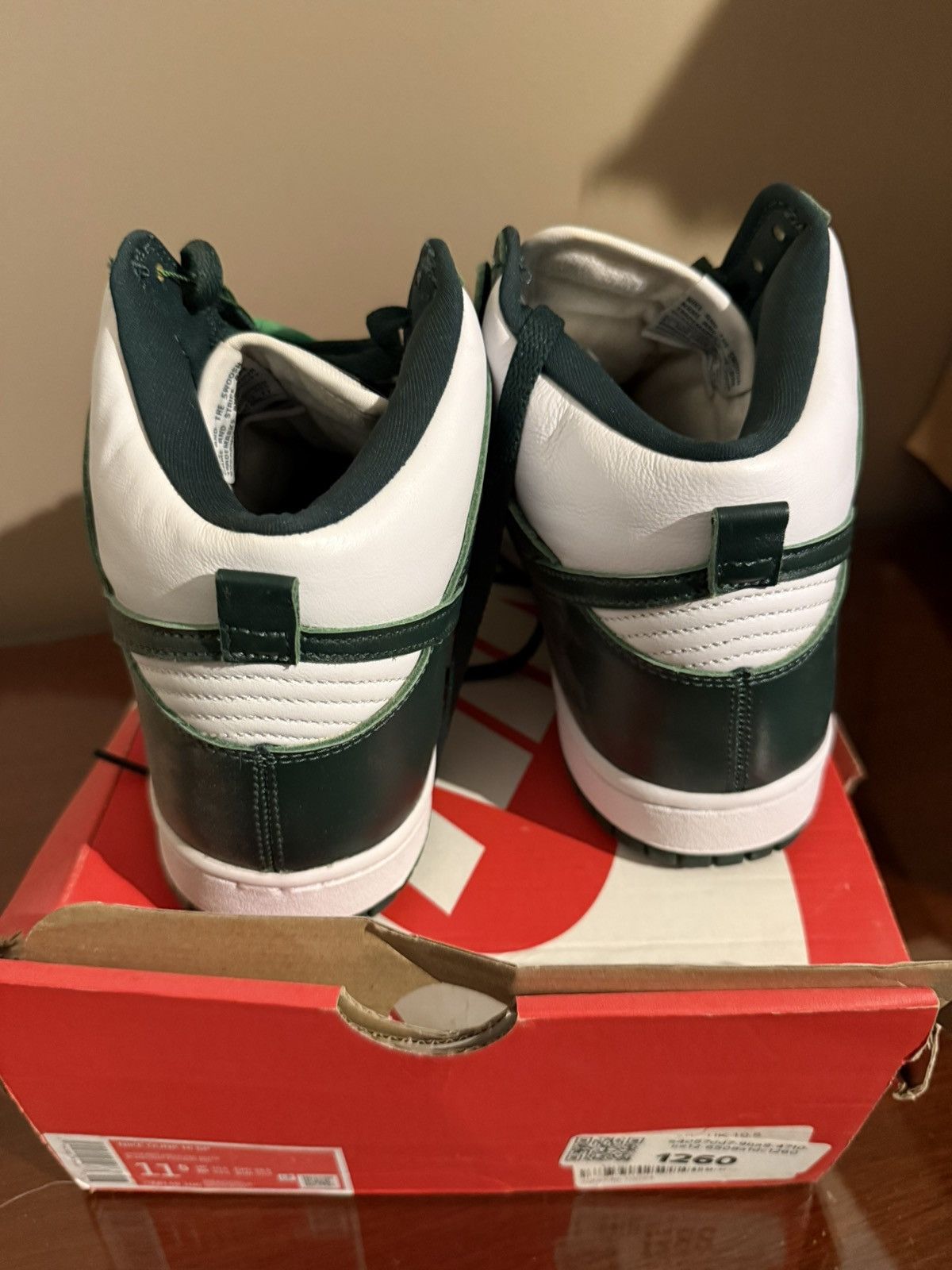 Nike Nike Dunk Spartan Green size 11.5 DS Size US 11.5 / EU 44-45 - 4 Thumbnail