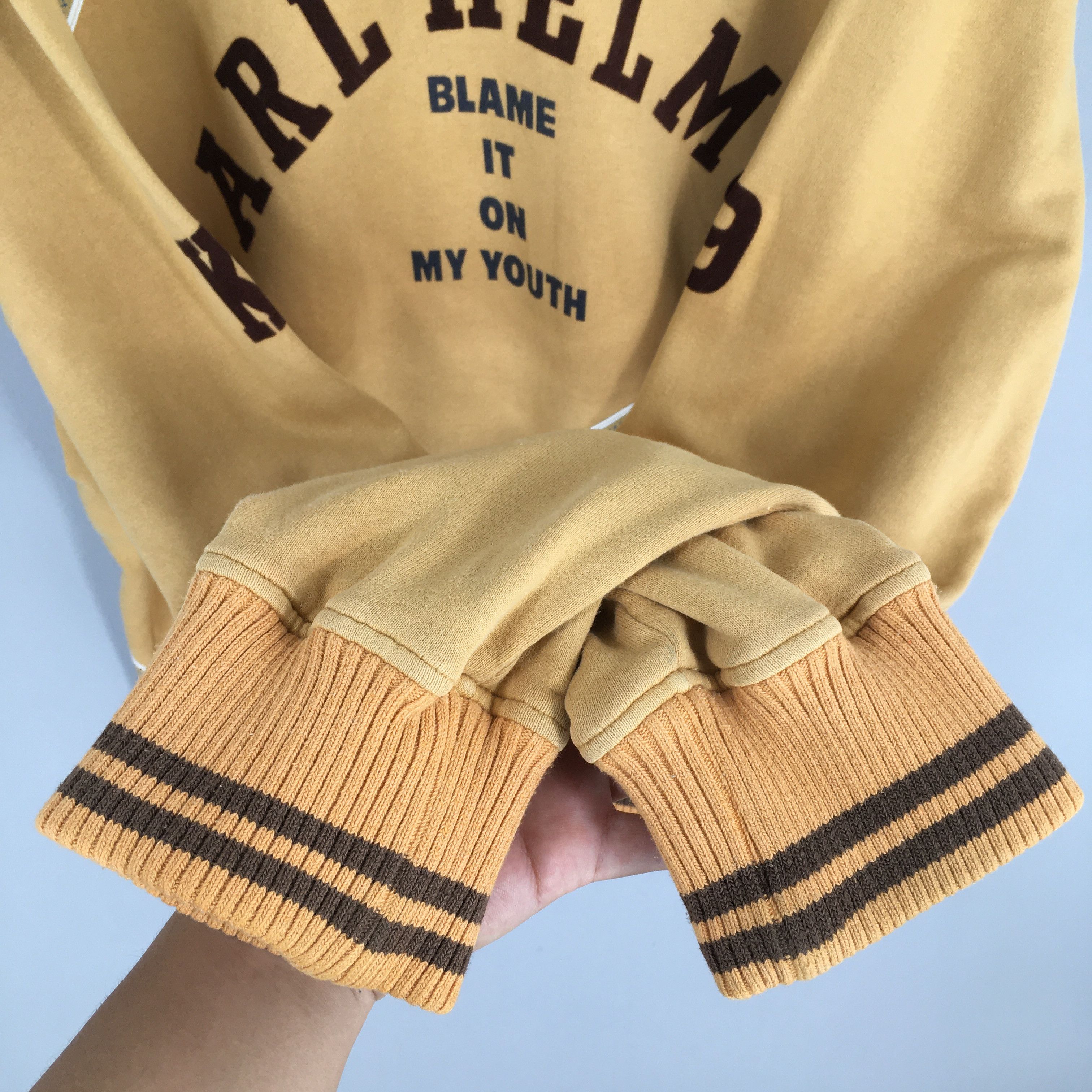 Designer × Karl Helmut × PPFM Vintage Karl Helmut Half Zipper Sweater Large Size US L / EU 52-54 / 3 - 5 Thumbnail