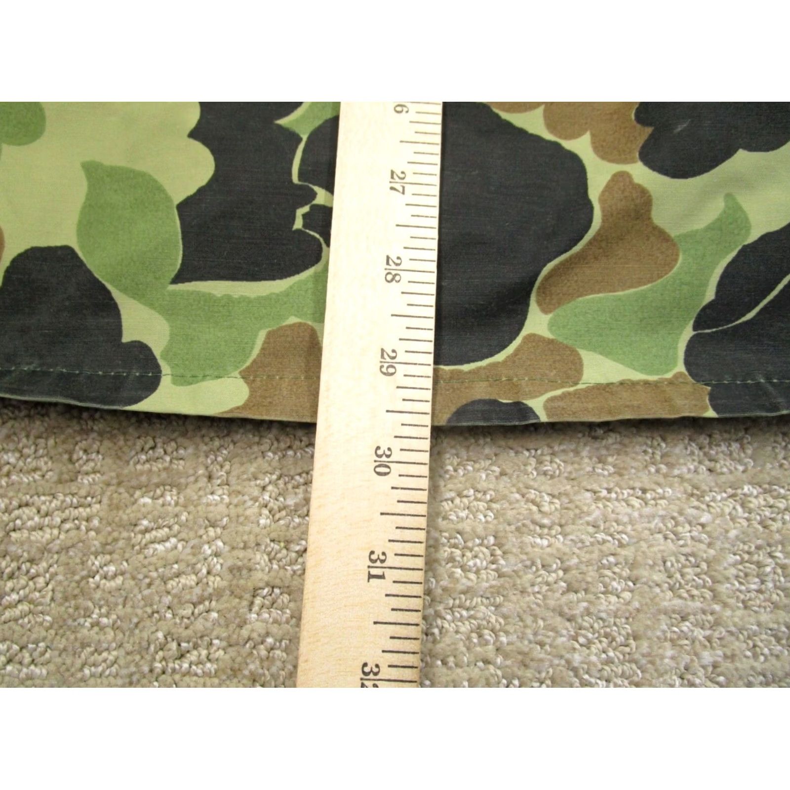 Skin Vintage Columbia Jacket Men Large Green Frog Skin Camo Gore Tex Hunting 70s USA Size US L / EU 52-54 / 3 - 7 Thumbnail