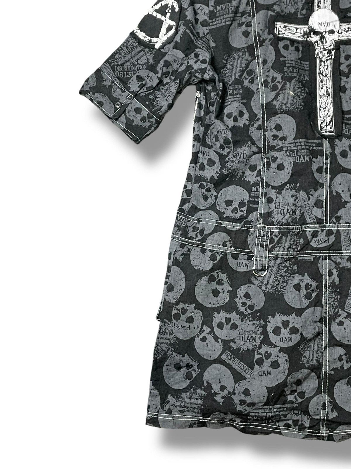 If Six Was Nine × Japanese Brand × Le Grande Bleu (L.G.B.) Vintage Mad Punks Button Ups Shirts (49) Size US L / EU 52-54 / 3 - 16 Thumbnail