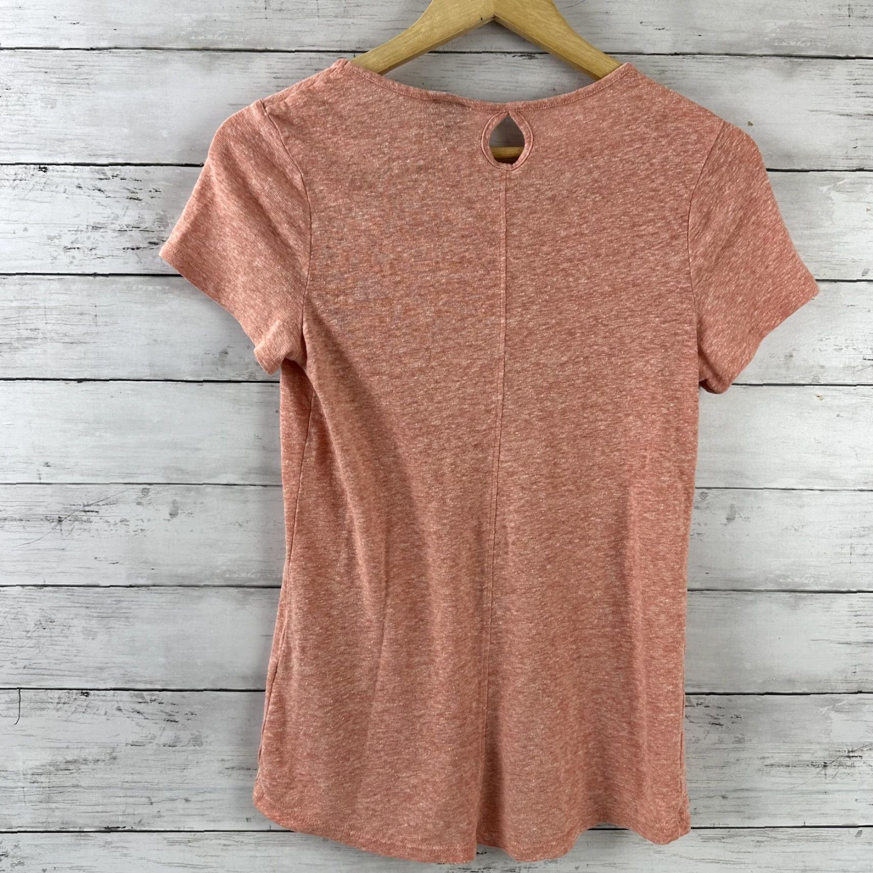 Patagonia Patagonia Womens Short Sleeve Size Medium Orange Peach Lightweight Size 32" / US 10 / IT 46 - 5 Thumbnail