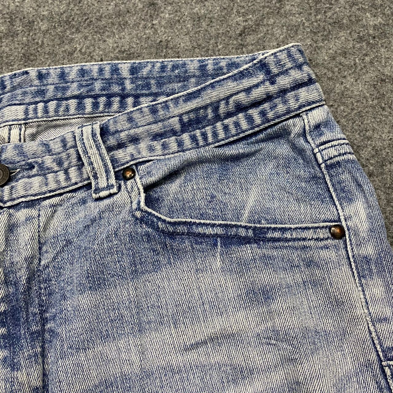 Tornado Mart 💥Best Offer💥Tornado Mart Cargo Denim Distressed Denim Size US 33 - 12 Thumbnail