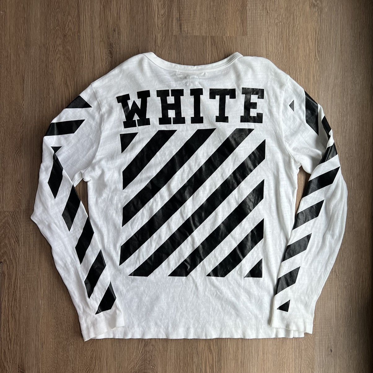 Off-White × Vlone VLONE X Off-White Long Sleeve | Grailed
