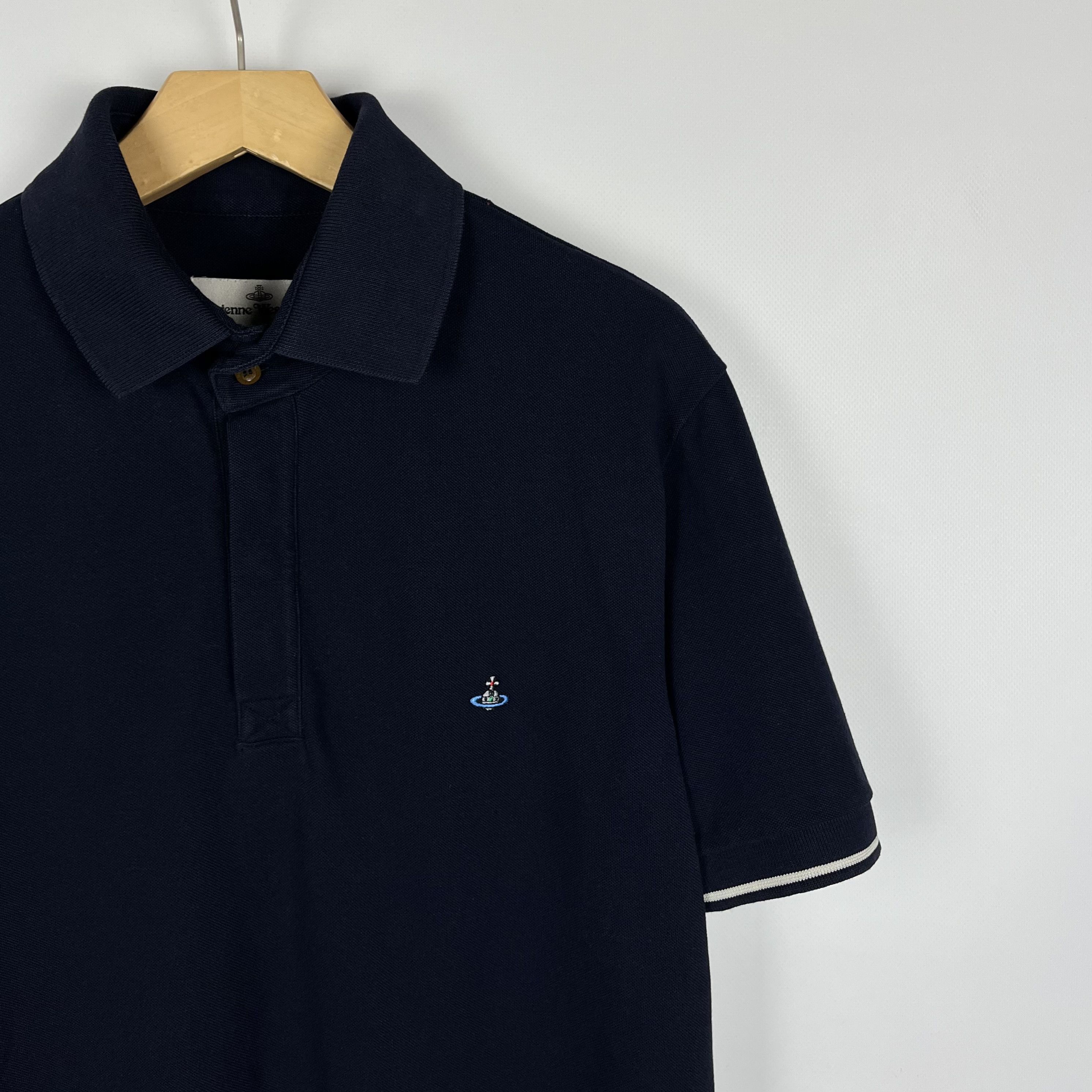 Vivienne Westwood Vivienne Westwood Orb Logo Polo Shirt Size US L / EU 52-54 / 3 - 2 Thumbnail