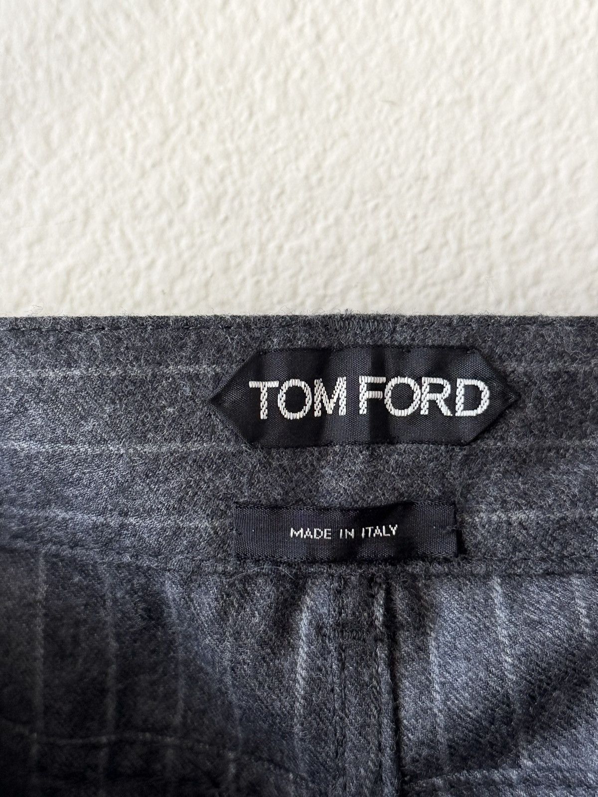 Tom Ford BNWT Wool Pinstripe Trousers 40 Size 46S - 5 Thumbnail