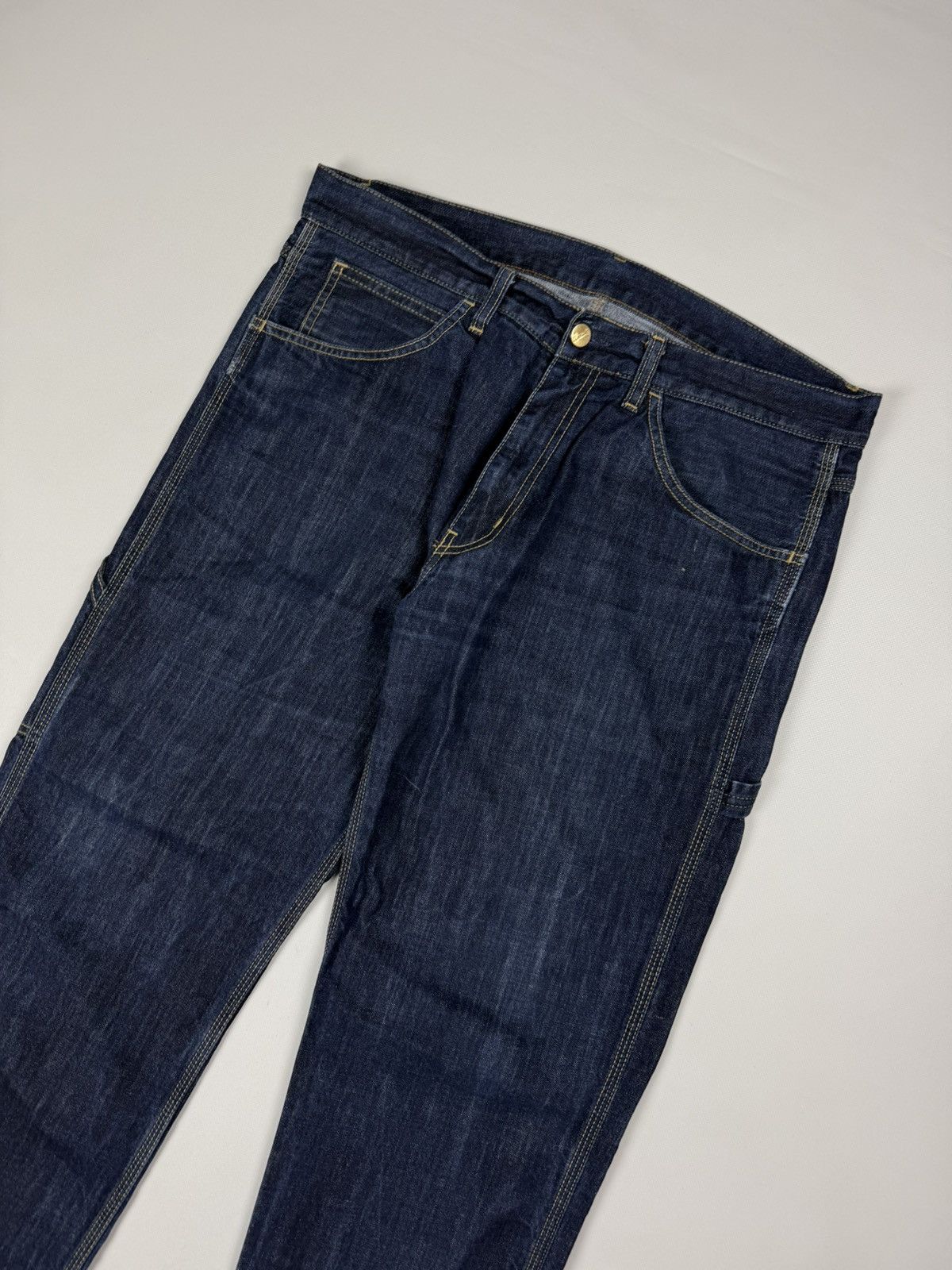 Carhartt Carhartt Men’s Fort Carpenter Workwear Denim Jeans Pants Size US 36 / EU 52 - 12 Thumbnail