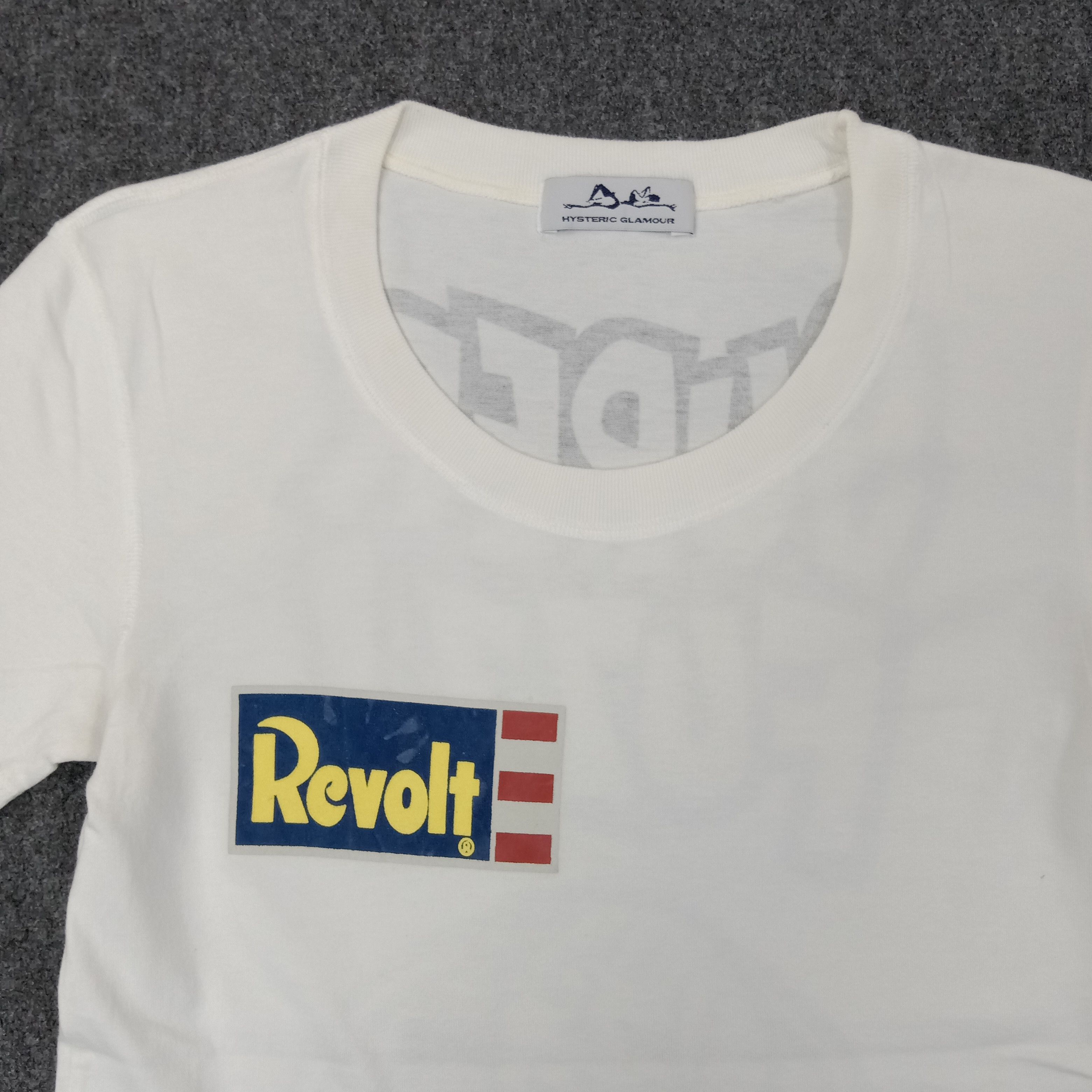 Hysteric Glamour Hysteric Glamour Revolt Japanese Parody Tshirt C239N37 Size XS / US 0-2 / IT 36-38 - 4 Thumbnail