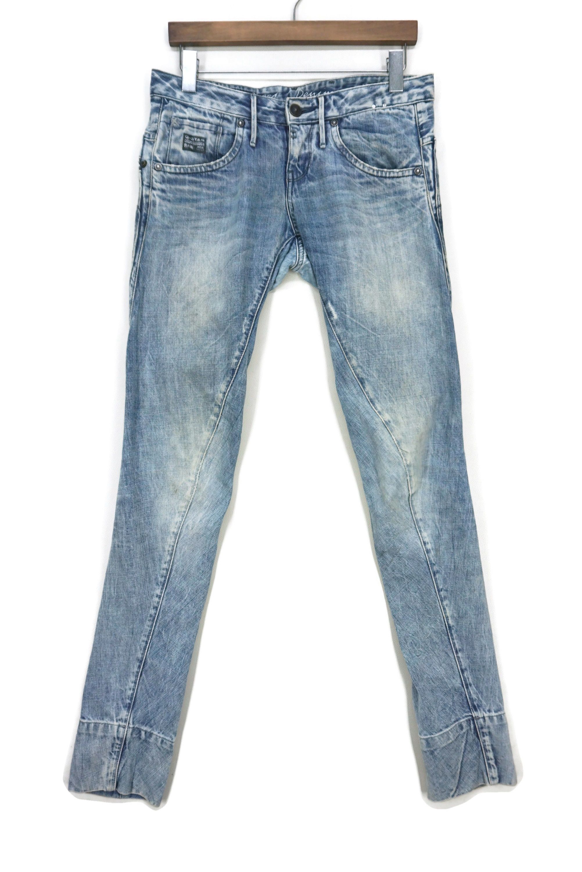 G-Star Low-Rise Skinny Jeans fit W32xL34 Breaker Women Denim Size 27" / US 4 / IT 40 - 2 Thumbnail