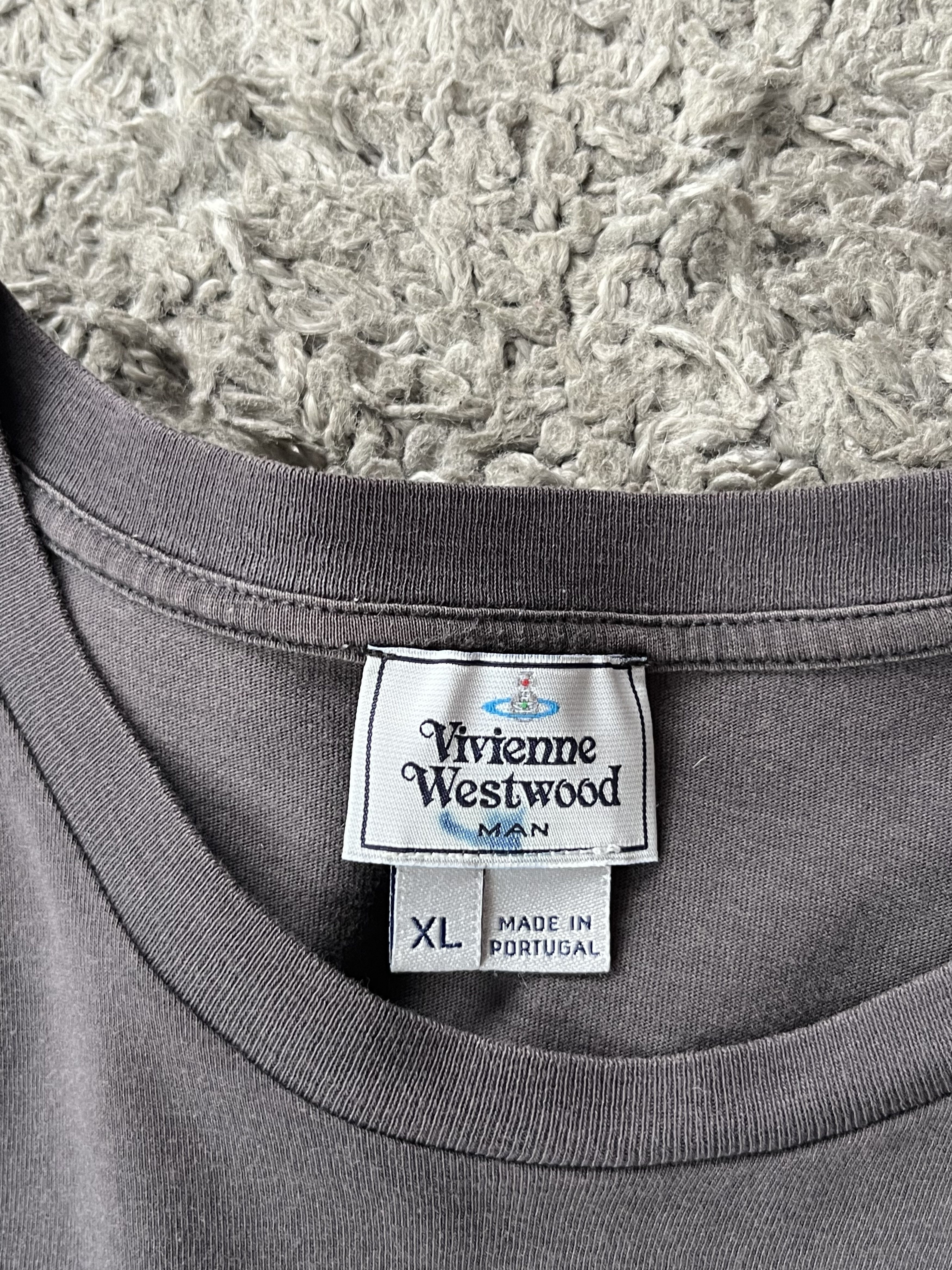 Vivienne Westwood Vintage Tee Vivienne Westwood Big Logo Y2K Style Streetwear Size US XL / EU 56 / 4 - 4 Thumbnail