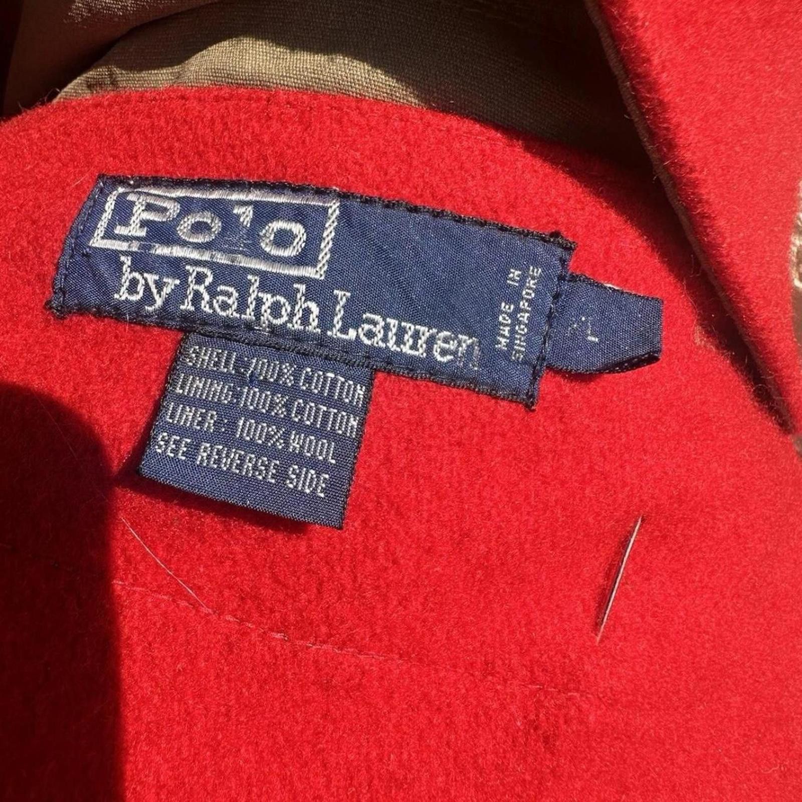 Lauren Ralph Lauren Ralph Lauren red wool peacoat Size XL / US 12-14 / IT 48-50 - 3 Thumbnail
