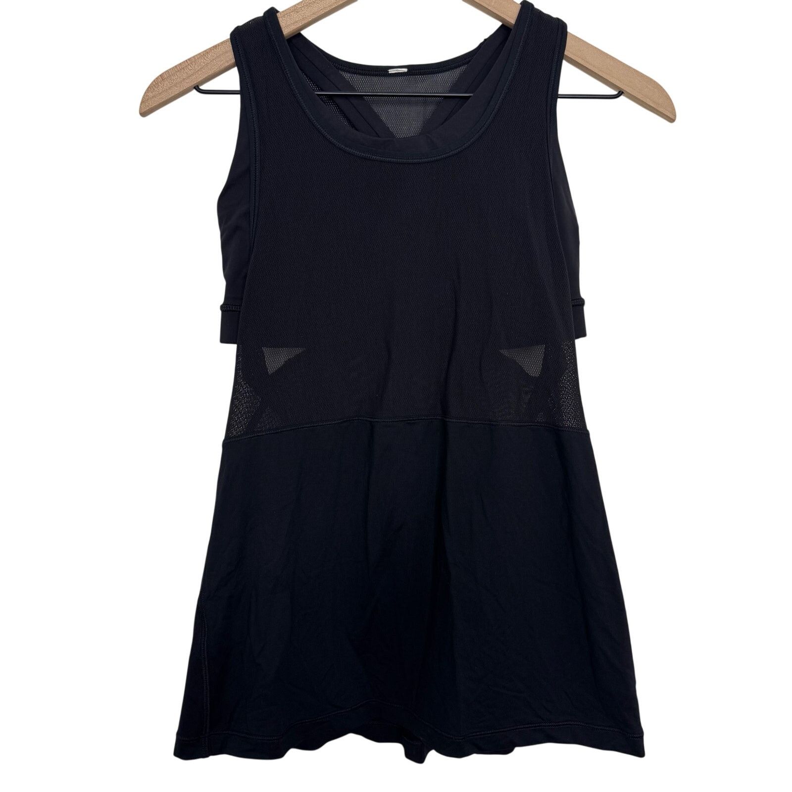 Lululemon Lululemon Fast As Light 2-In-1 Tank Black Size 6 Size M / US 6-8 / IT 42-44 - 3 Thumbnail