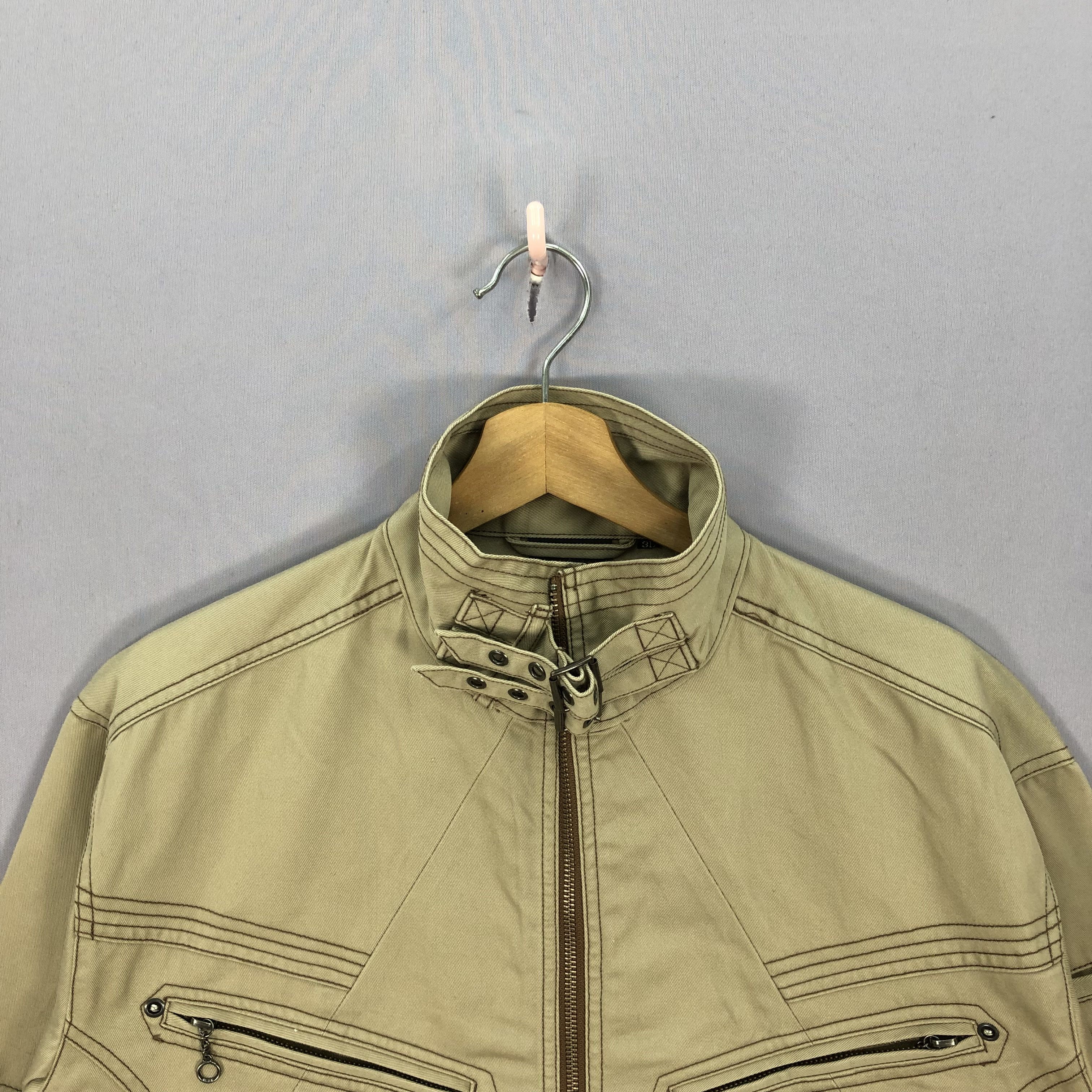 Dickies × Vintage Vintage 90s Dickies Motorcycle Jacket Size US L / EU 52-54 / 3 - 2 Thumbnail