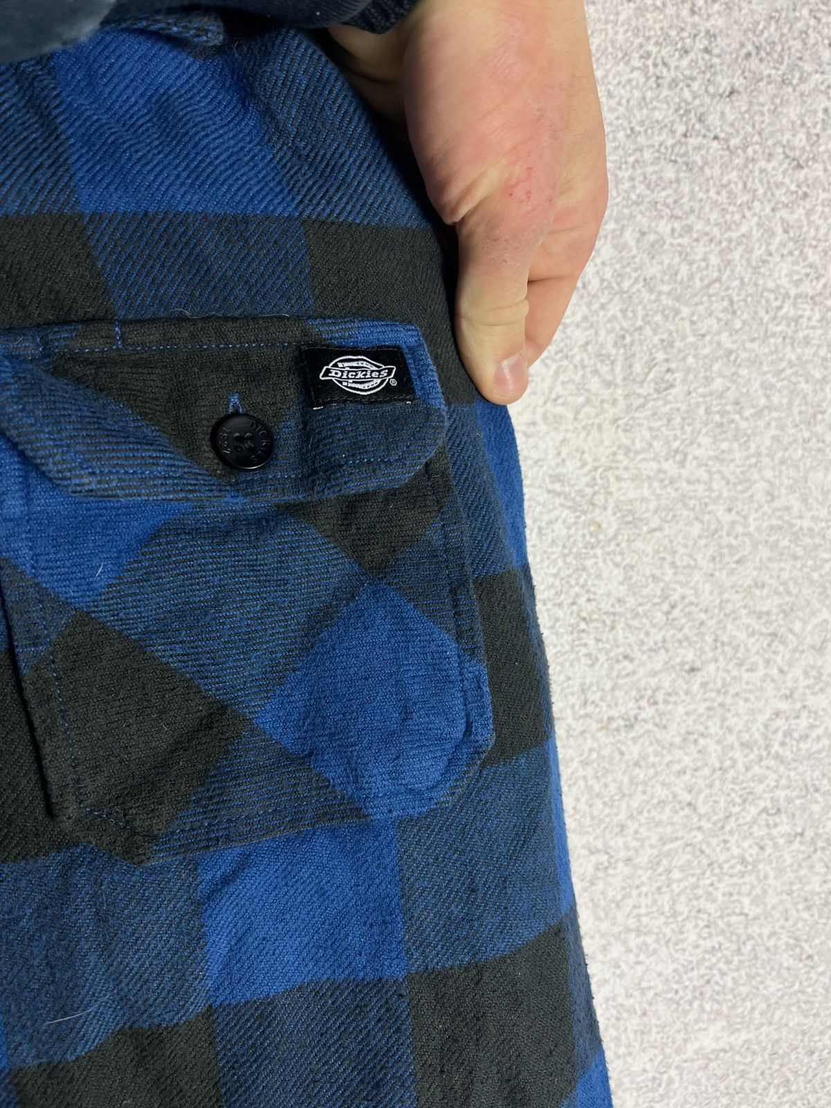 Dickies Flannel Dickies Blue Checked Shirt Size L Large Size US L / EU 52-54 / 3 - 4 Thumbnail