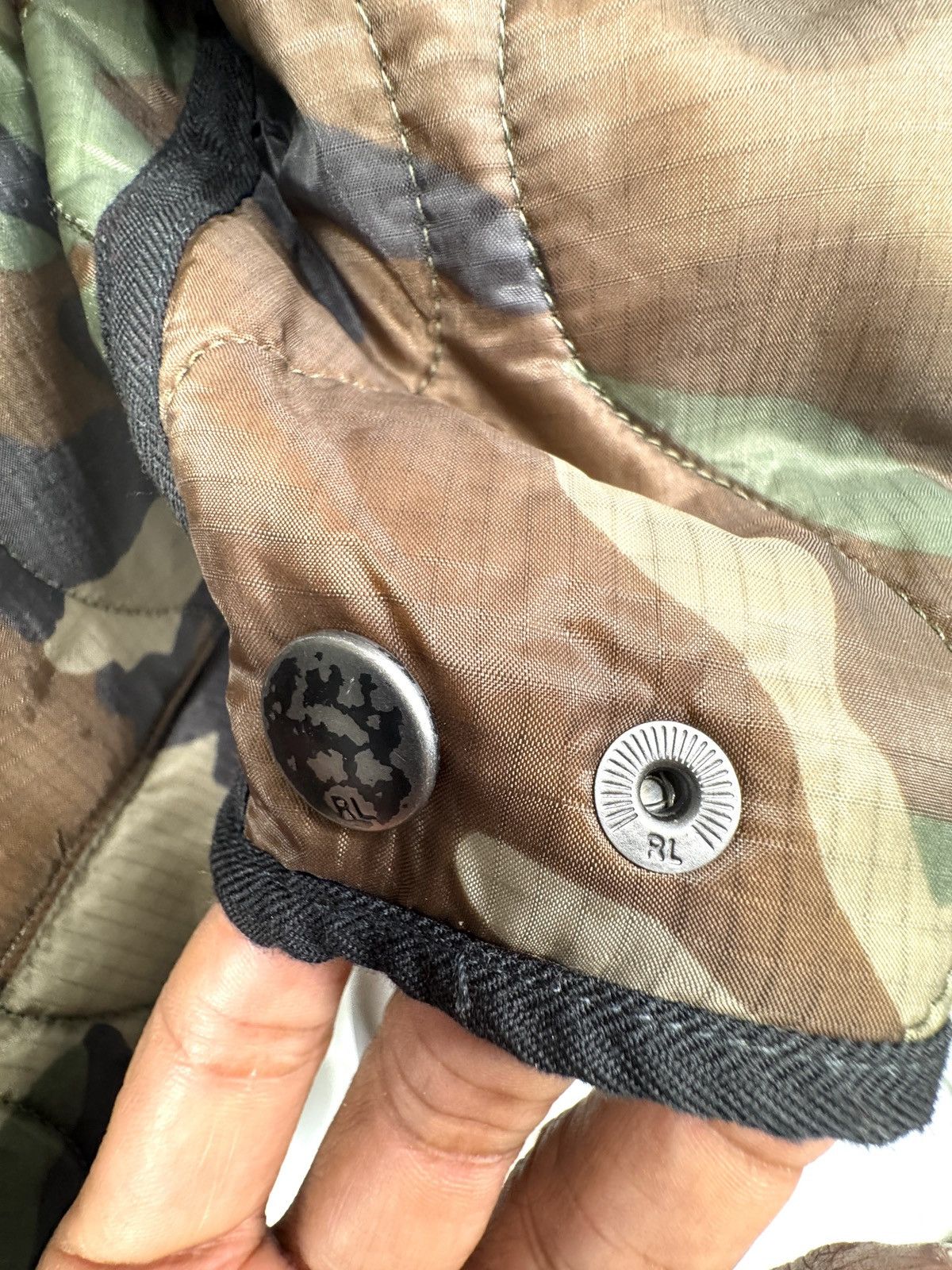 Polo Ralph Lauren 3in1 Military Field Jacket withCamo Liner