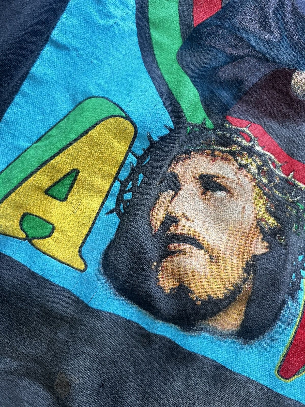 Saint Michael Saint Michael’s ON EARTH IT IS A WAR T Shirt Size US XL / EU 56 / 4 - 5 Thumbnail