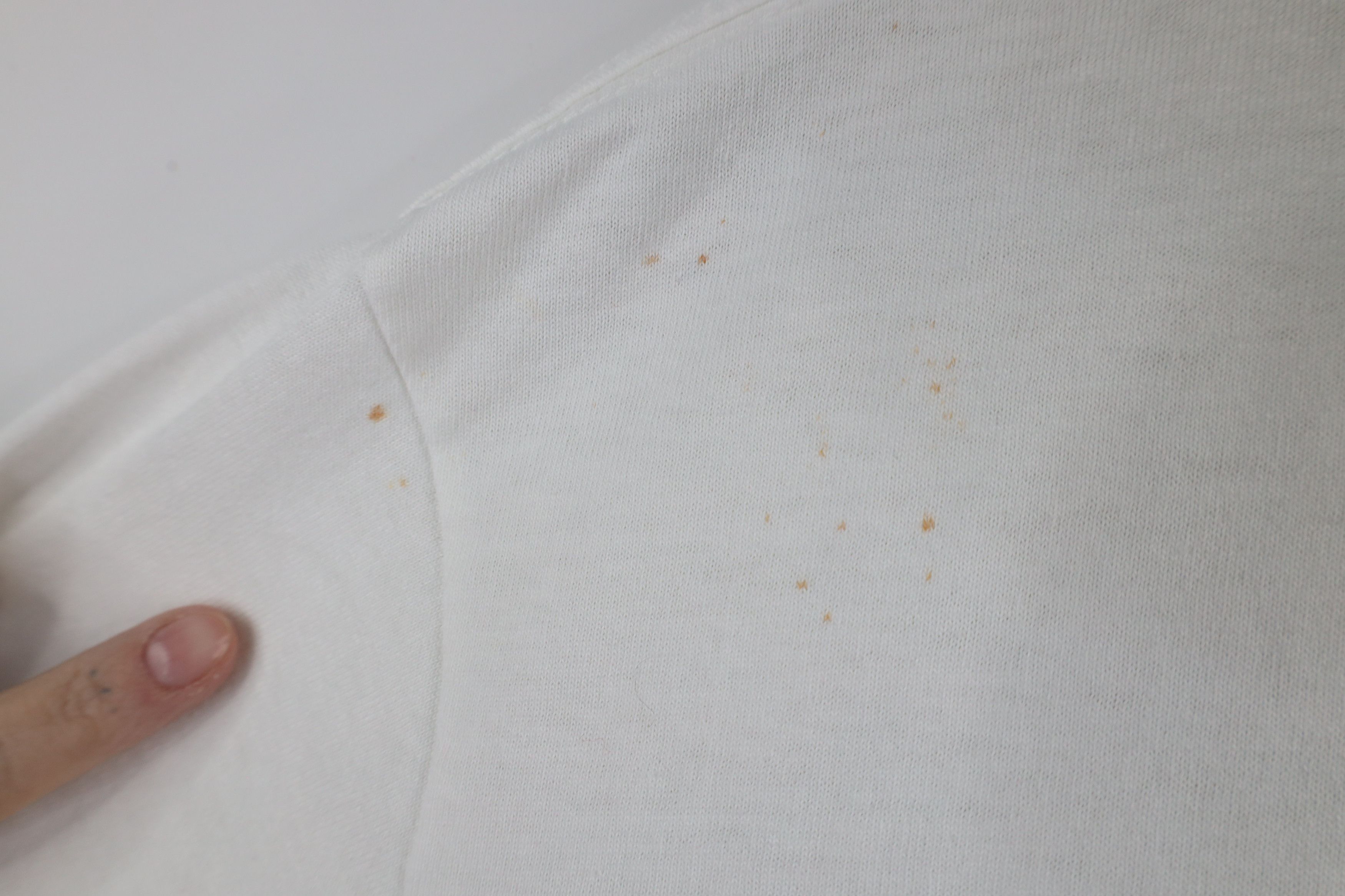 Vintage Vintage 90s Streetwear Blank Turtleneck T-Shirt White USA Size L / US 10 / IT 46 - 4 Thumbnail