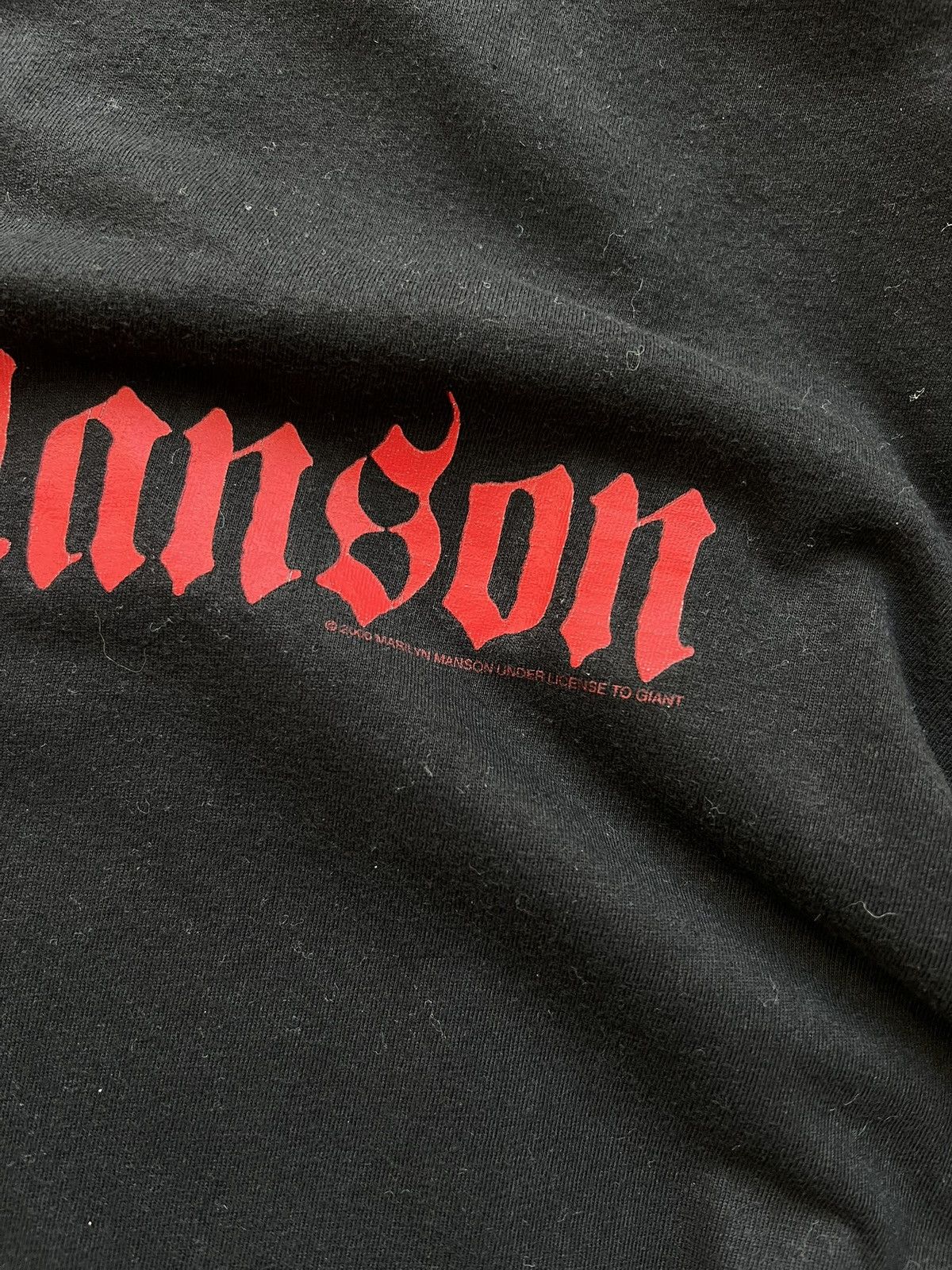 Band Tees Marilyn Manson Band T-Shirt Size US XL / EU 56 / 4 - 5 Thumbnail