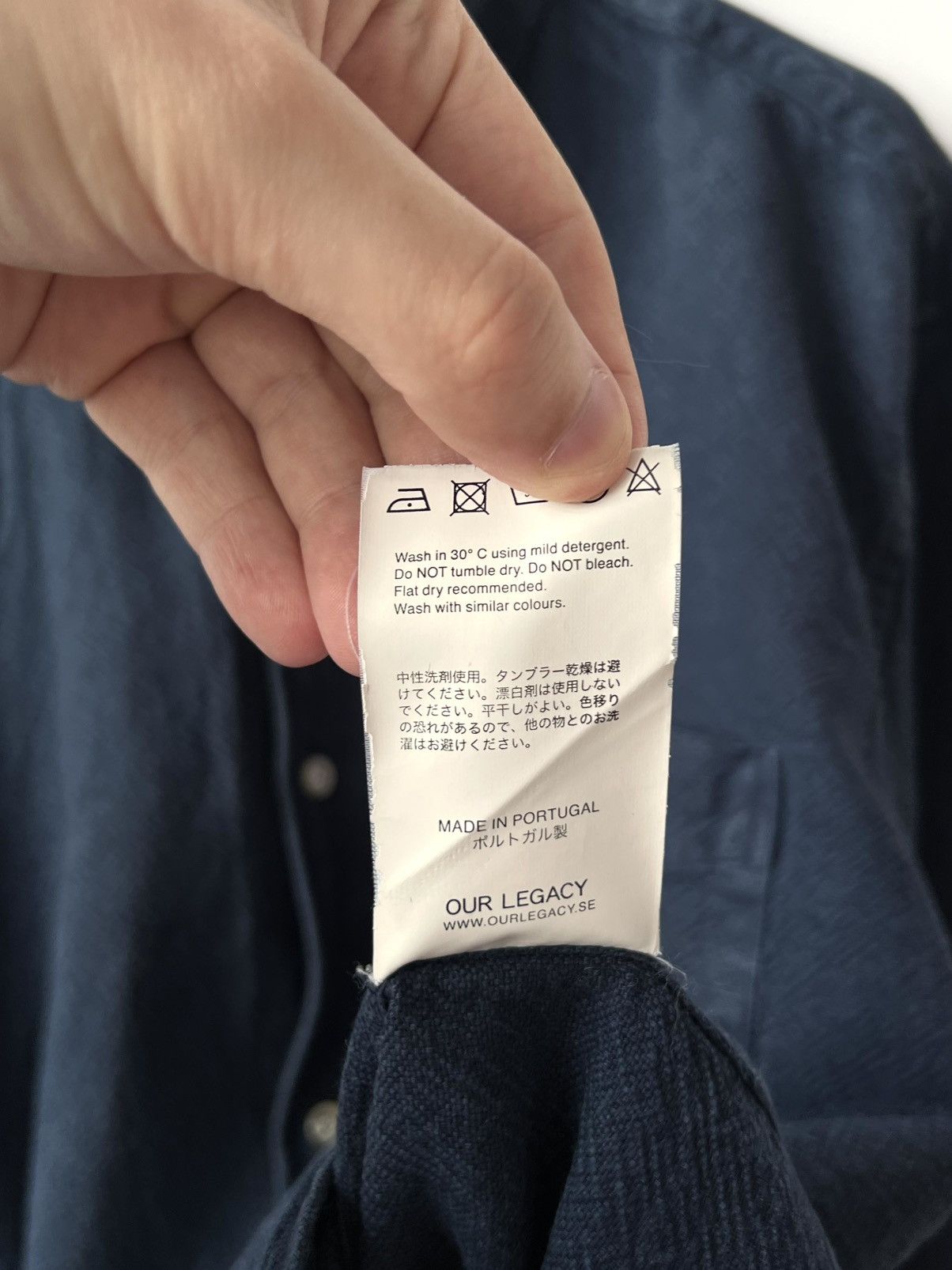 Our Legacy Our Legacy Linen Cotton Shirt Streetwear Luxury Size US L / EU 52-54 / 3 - 9 Thumbnail