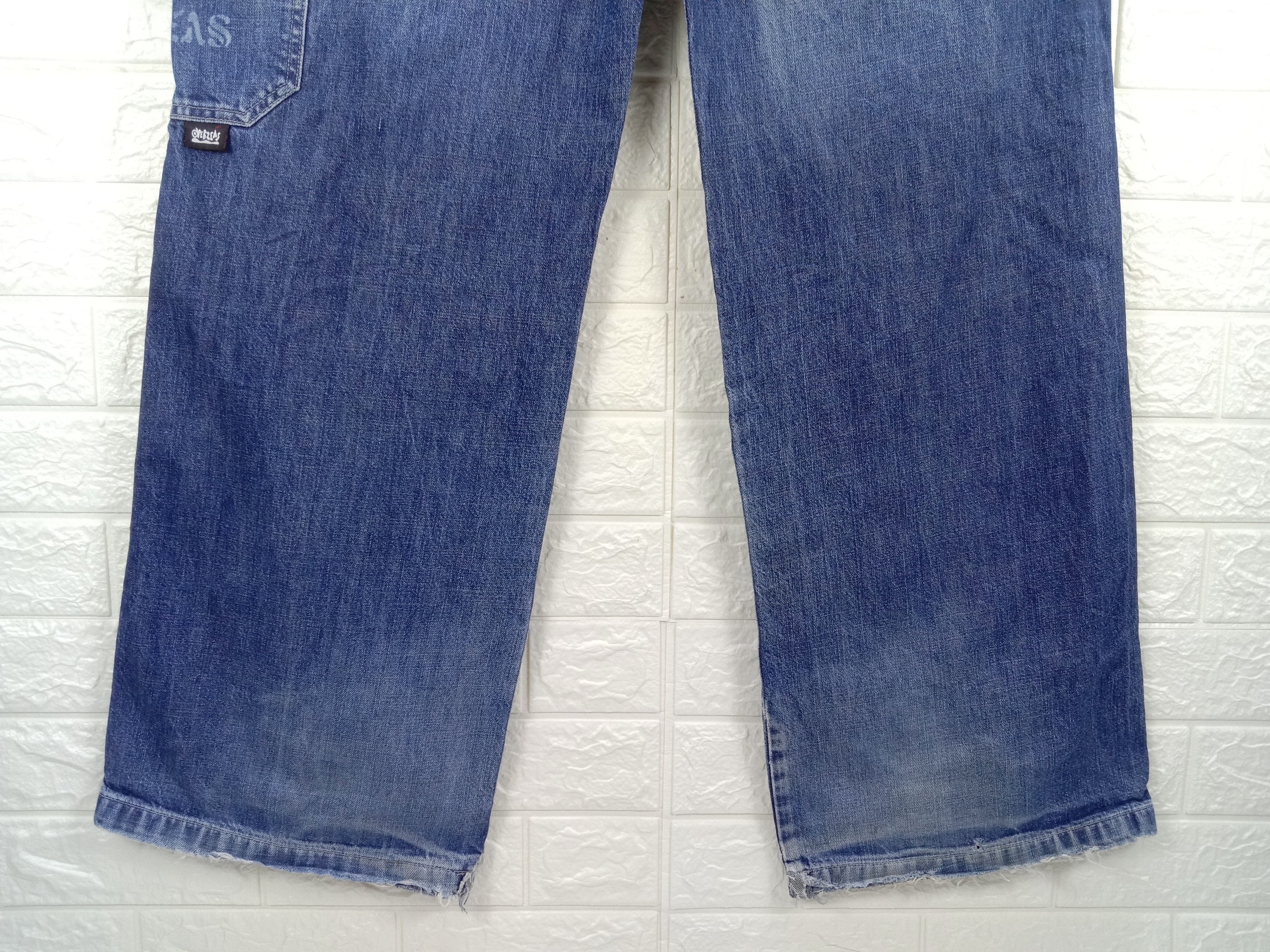 Japanese Brand Baggy Jeans Japanese Multi Pocket Cargo Wide Denim Size US 32 / EU 48 - 8 Thumbnail