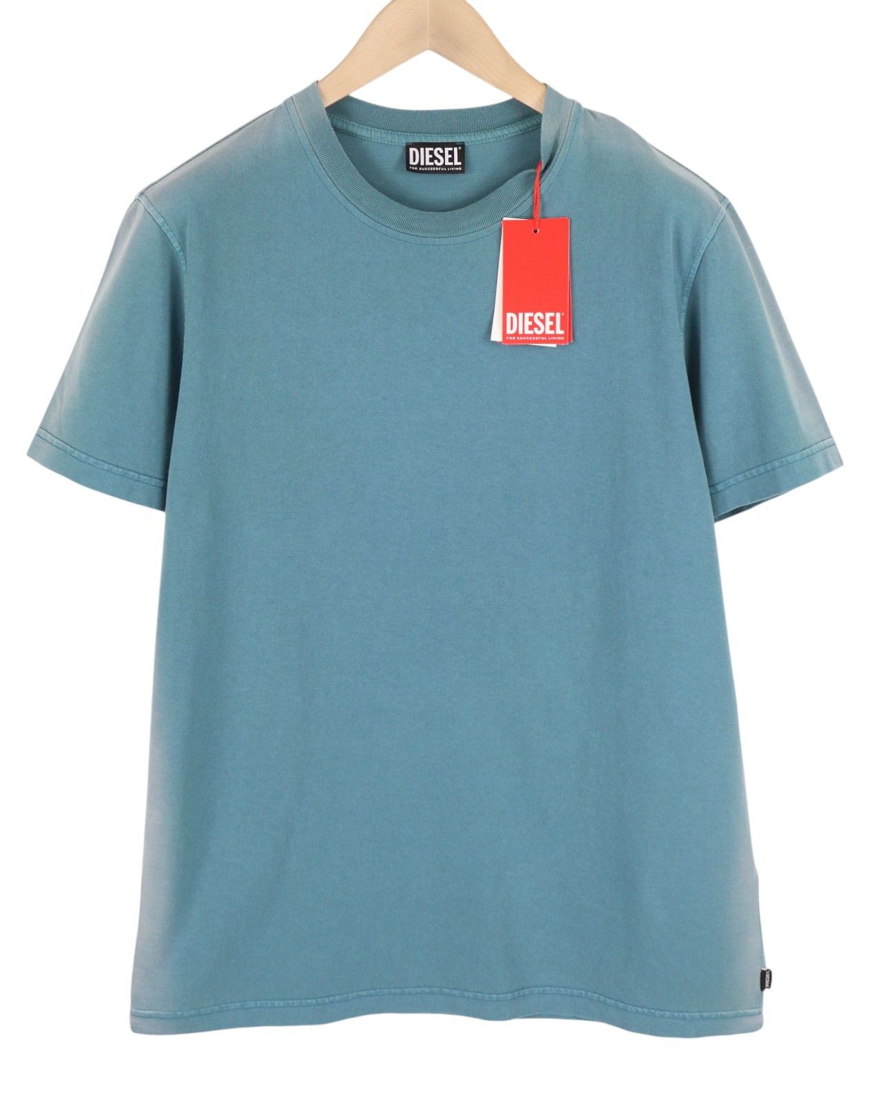 Diesel T-DIEGOR-E22 L Blue Fade Crew T-Shirt 41190 Size US L / EU 52-54 / 3 - 1 Thumbnail