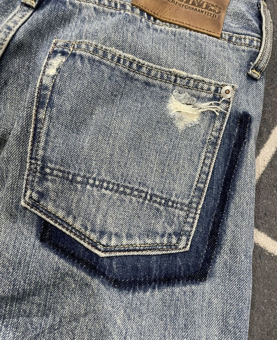 14th Addiction Japan Goa Punk Rockers Selvedge Redline Jeans Size US 28 / EU 44 - 17 Thumbnail