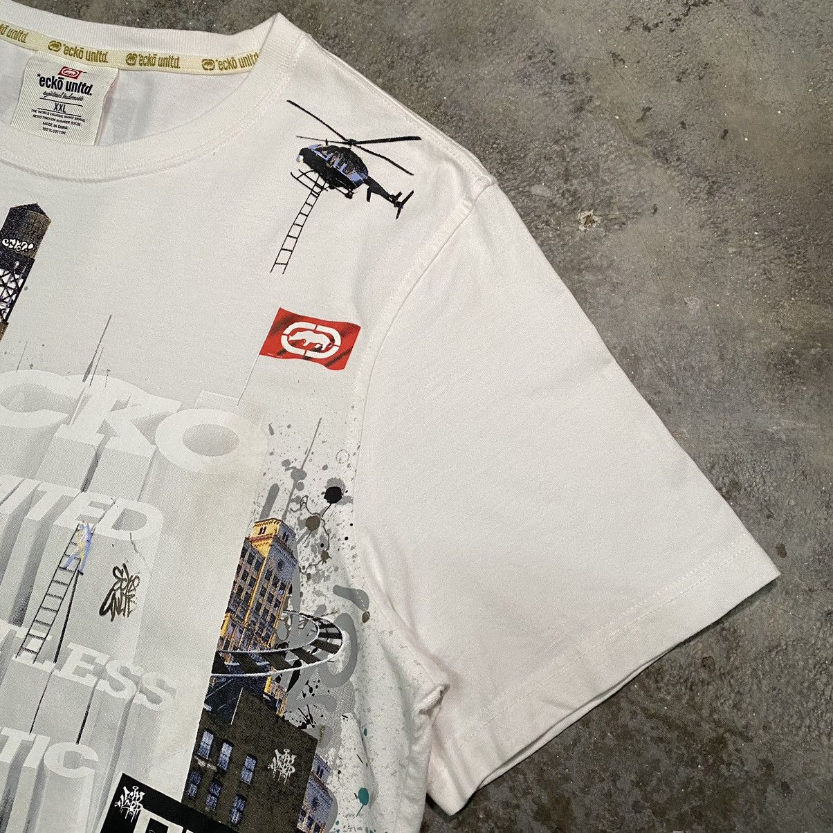 Ecko Unltd. RARE🔥 Ecko Unltd Relentless Unapologetic Freshness AOP Tee Size US XXL / EU 58 / 5 - 6 Thumbnail