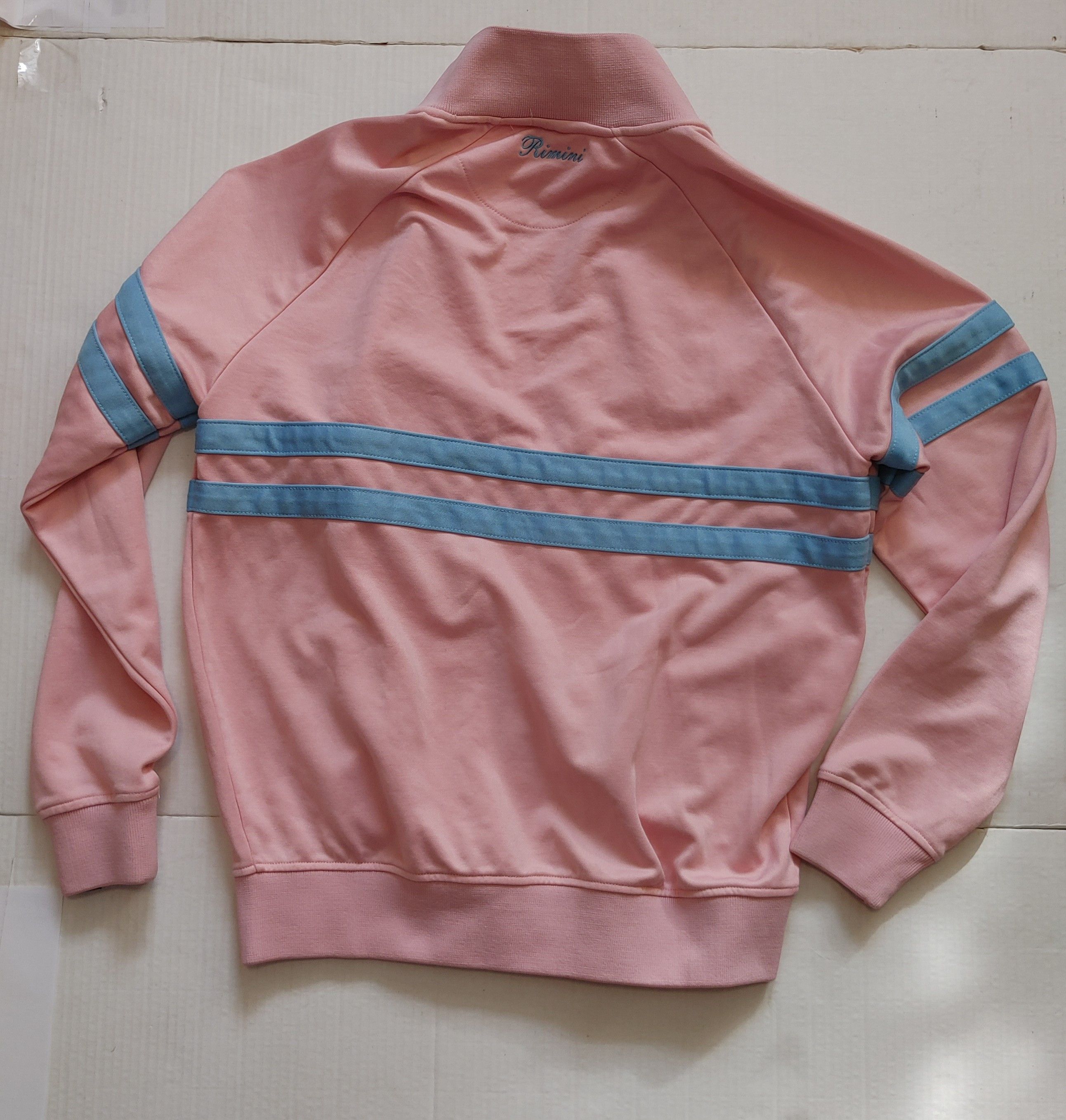 Ellesse × Vintage Ellesse Rimini Track Top Pink Full Zip Jacket Size US M / EU 48-50 / 2 - 2 Thumbnail