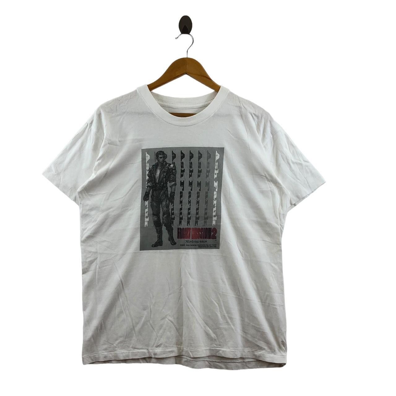 Vintage Vintage FRONT MISSION 2 Ash Faruk Video Game Tee Shirt Size US L / EU 52-54 / 3 - 1 Thumbnail