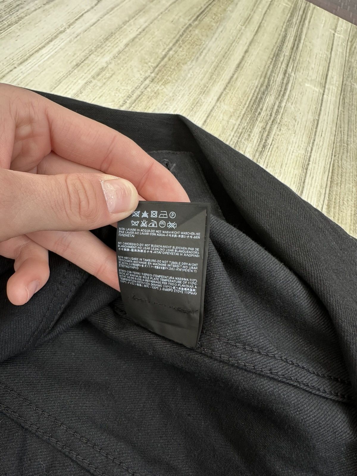 Saint Laurent Paris Saint Laurent Paris Denim Jacket black Size US M / EU 48-50 / 2 - 9 Thumbnail